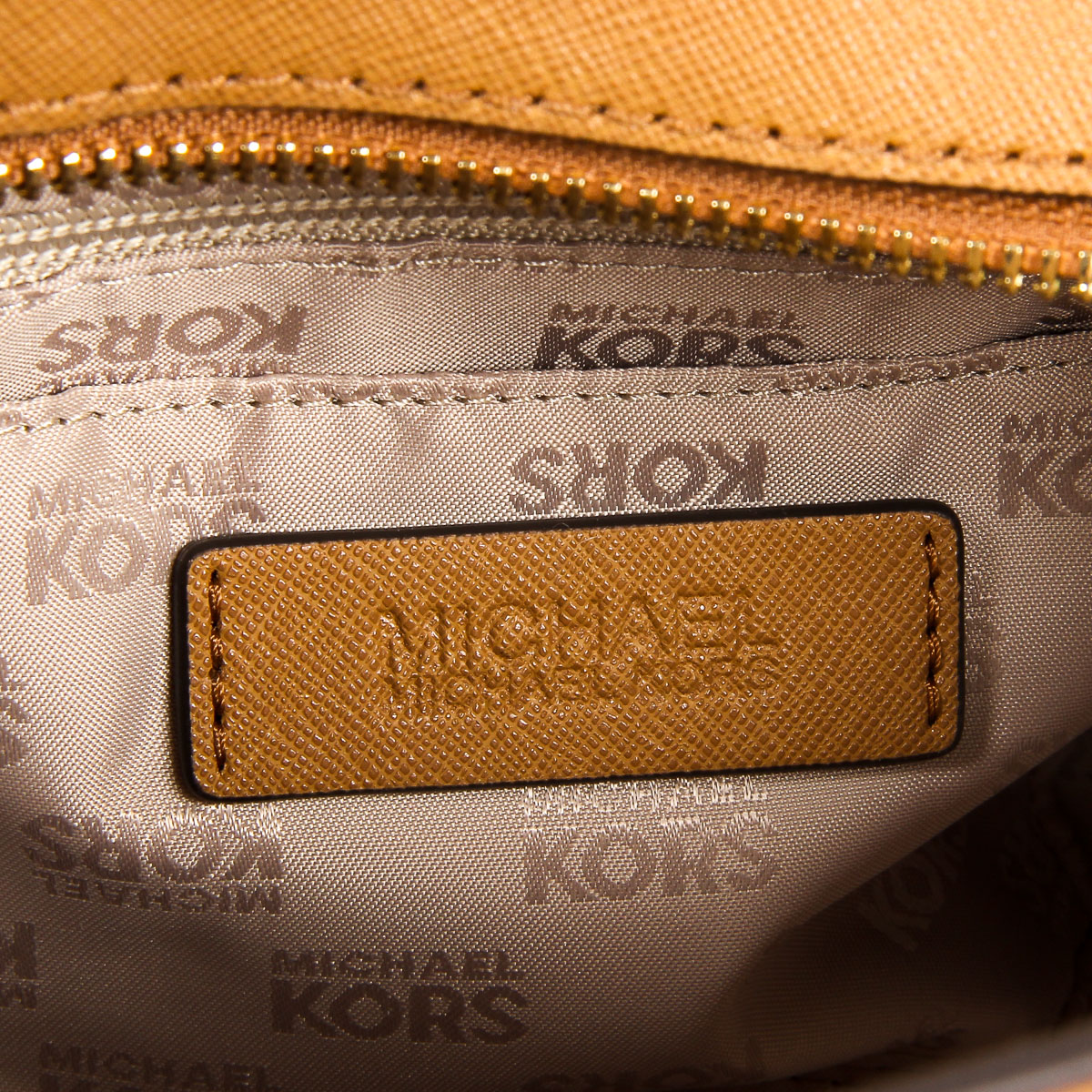 Borsa a mano da donna Michael Kors DILLON 35T7GAIS1B BRN ACORN