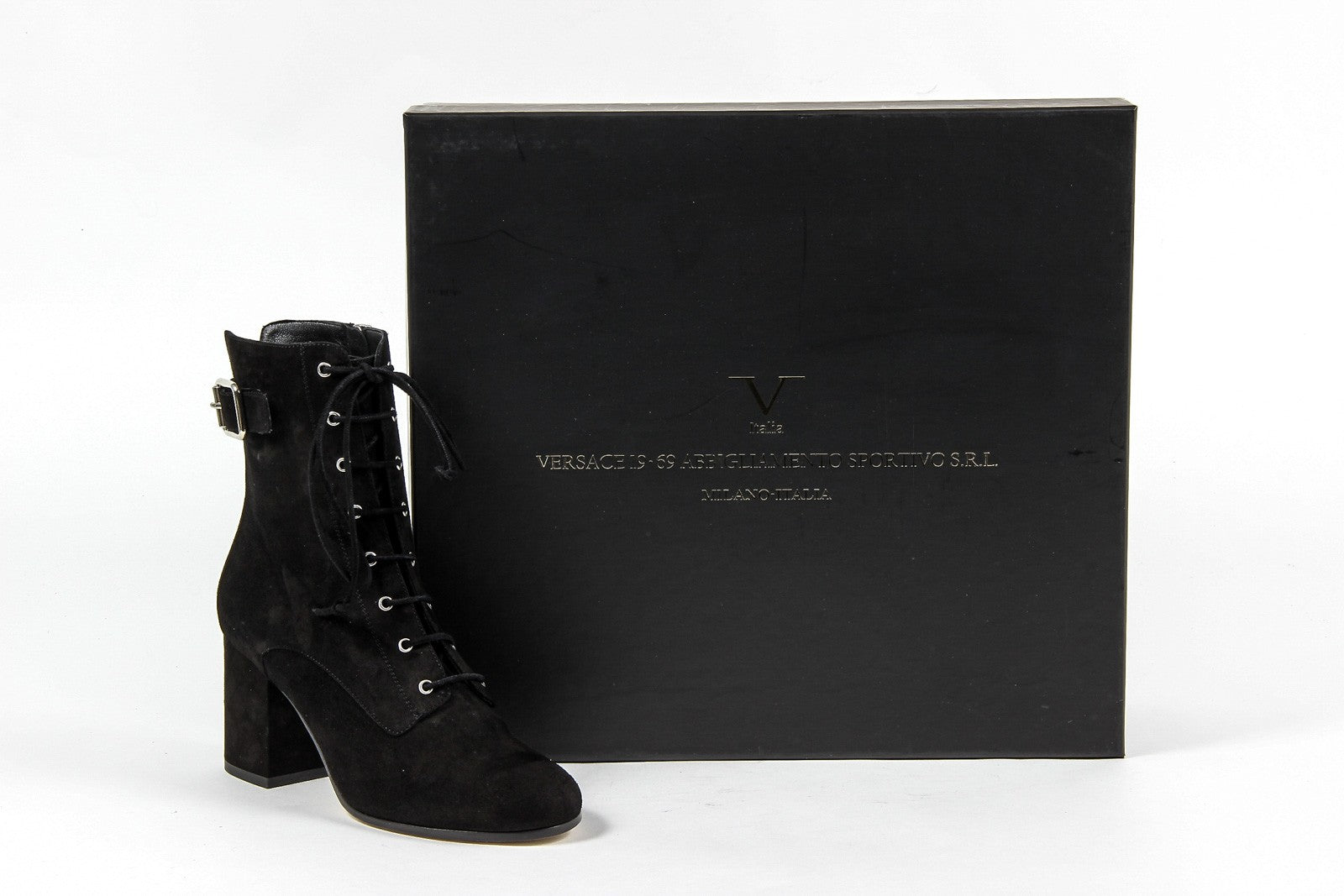 Stivale corto da donna V 1969 Italia 3115425 CAMOSCIO NERO