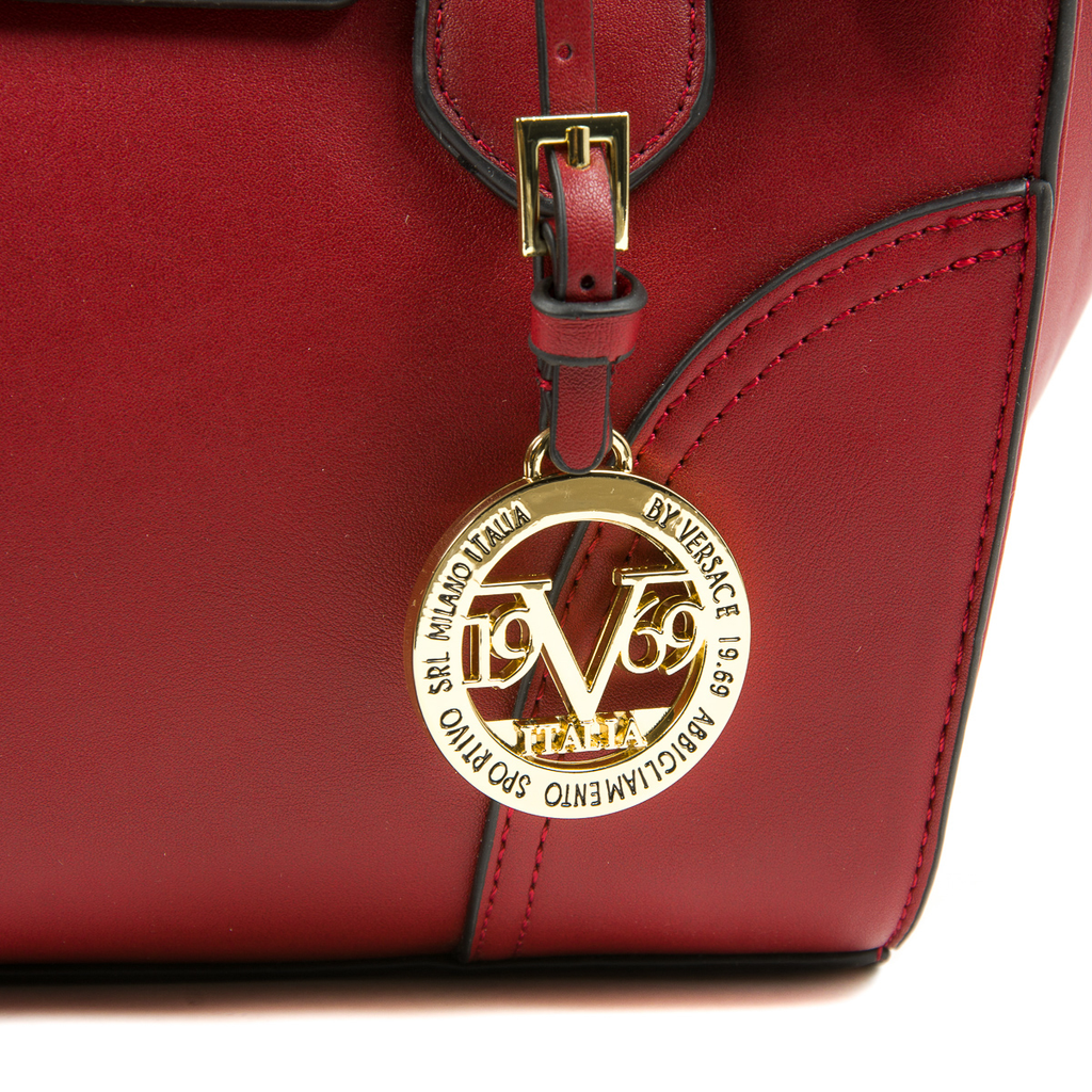 V 1969 Italia Borsa da donna Bordeaux SALLY