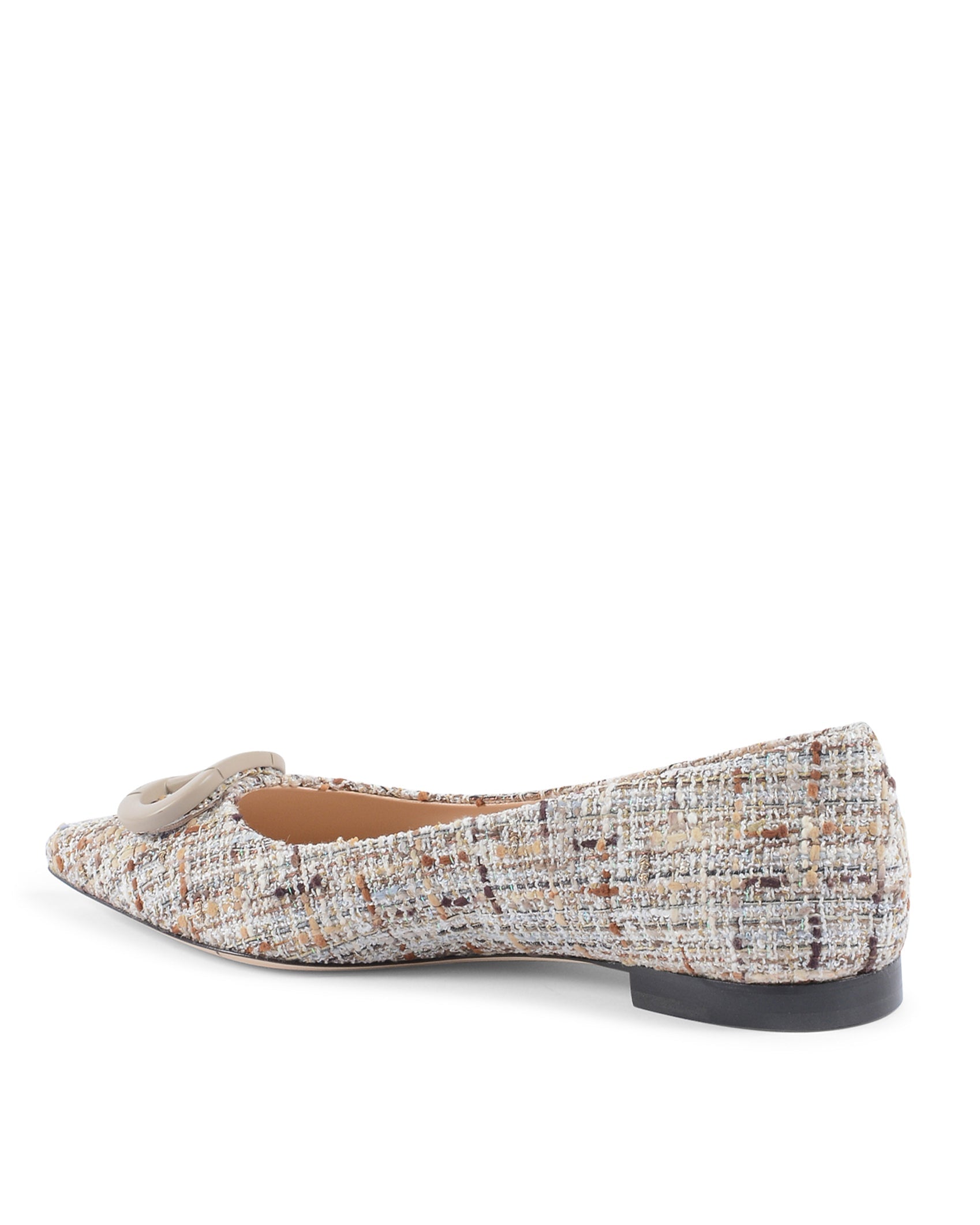 Piano Boucle Ballerina - Marrone