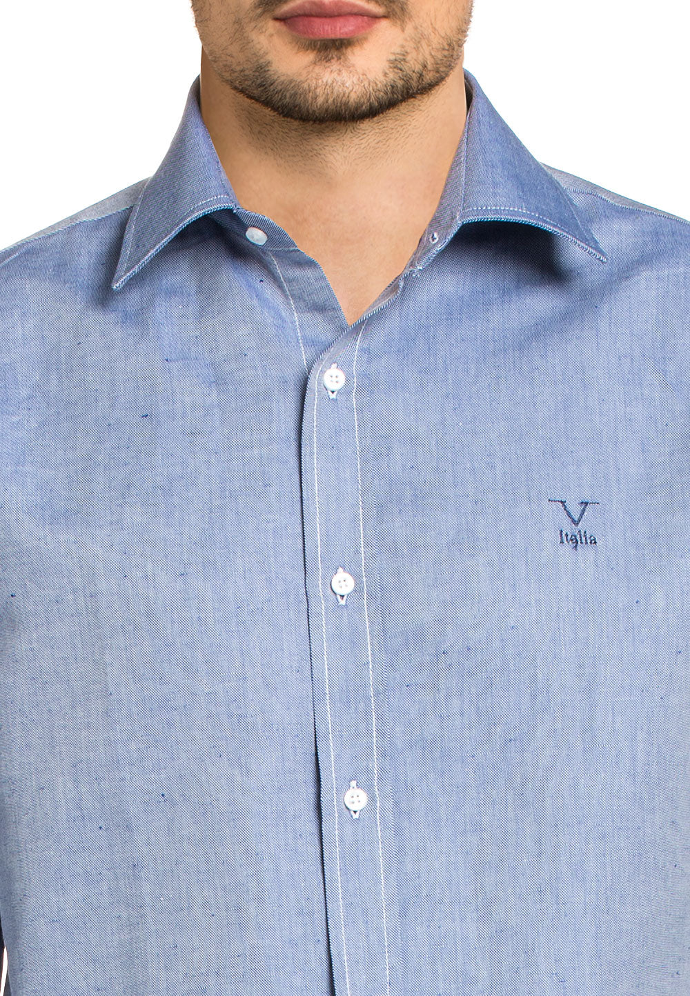 V 1969 Italia Camicia Uomo Modern Classic Fit 377 ART. 01
