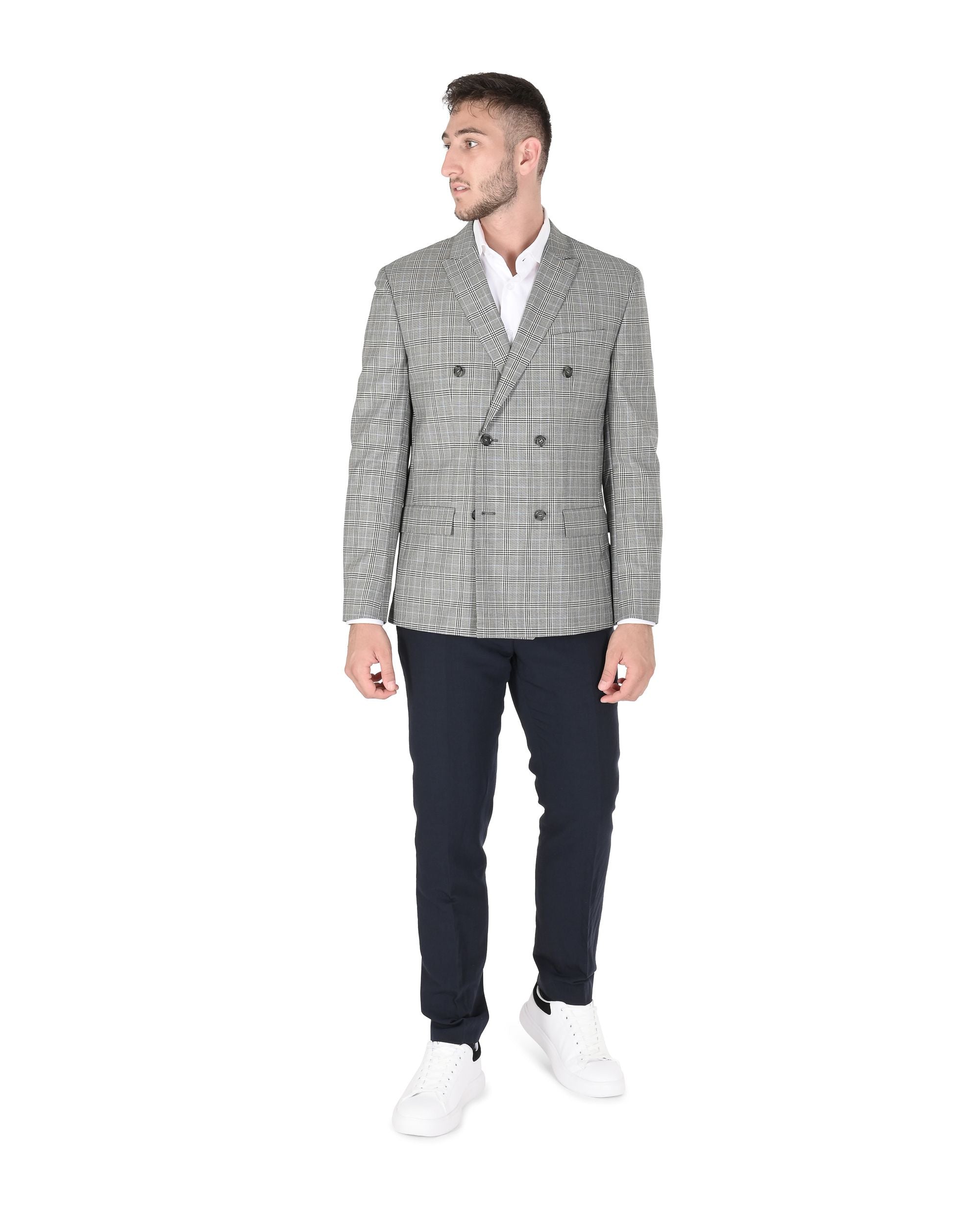 Calvin Klein Blazer da uomo grigio K10K103285035
