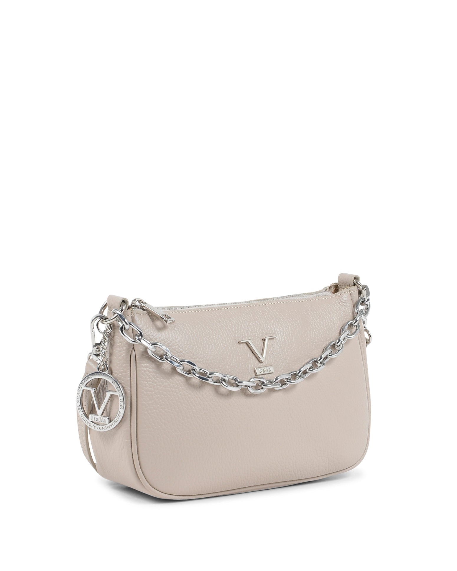 Borsa mini da donna V Italia Beige VE1735 DOLLARO MARMO