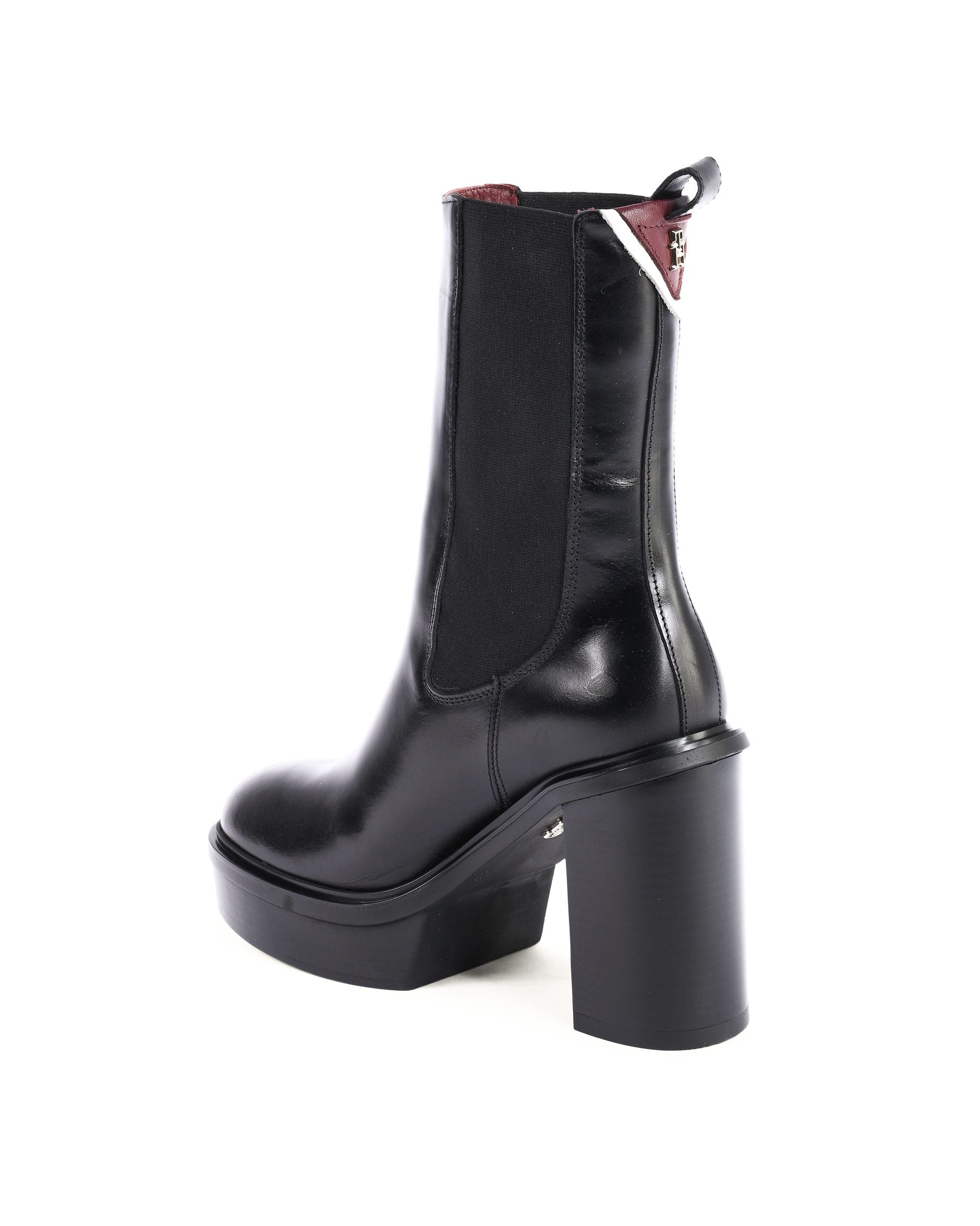Tommy Hilfiger Stivali da donna NERO FW0FW07542BDS