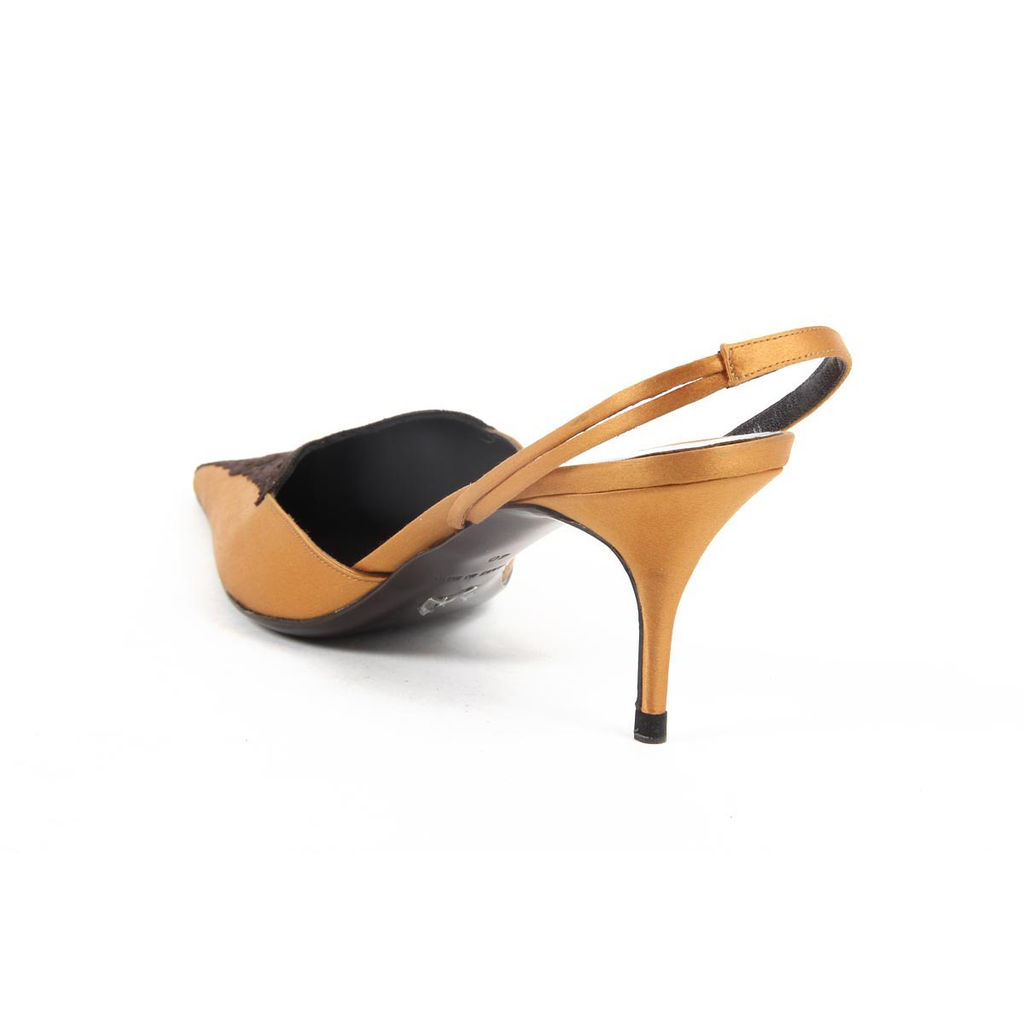 Sandalo con cinturino posteriore da donna Alexandra Neel ICONE ORANGE CHOC