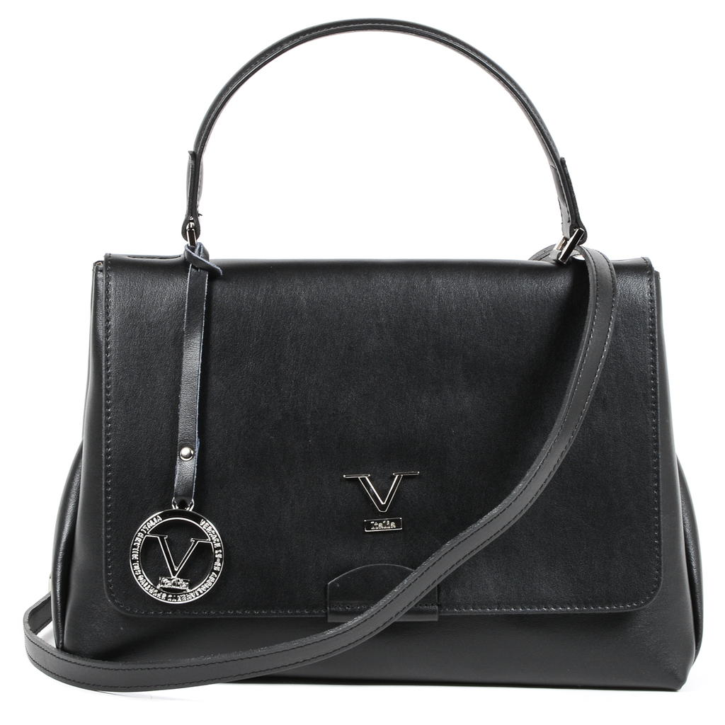 V 1969 Italia Borsa da donna nera SIMONA