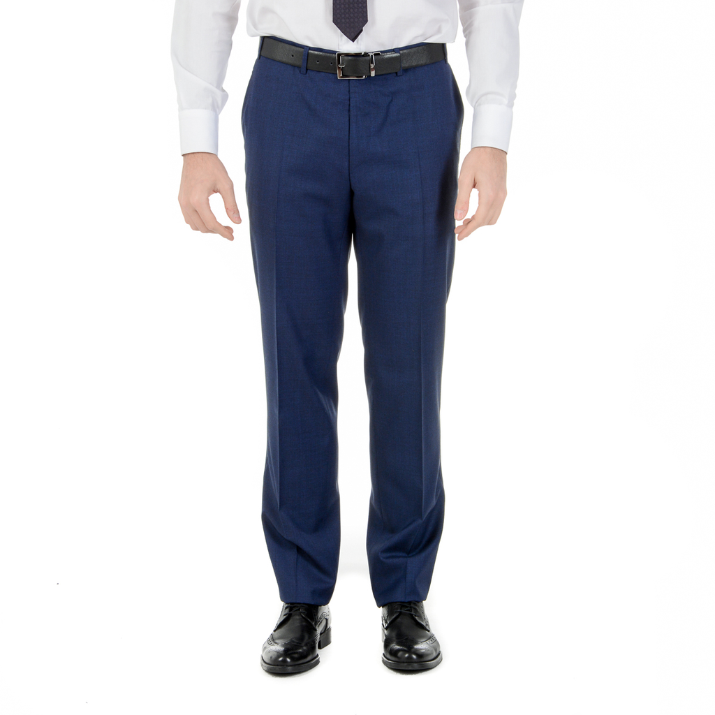 Abito da uomo Canali maniche lunghe blu Super 150's