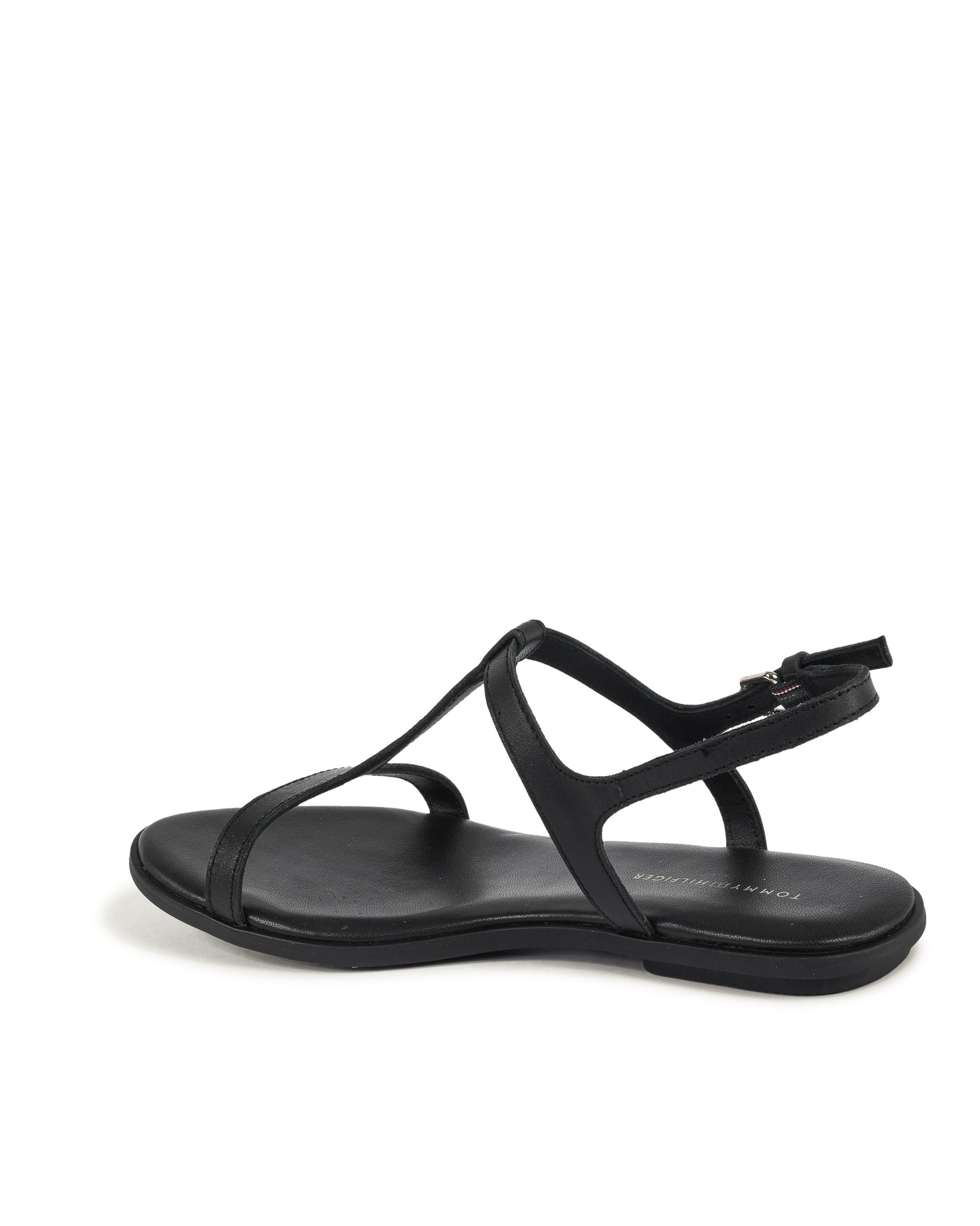Sandalo da donna Tommy Hilfiger nero FW0FW07930BDS