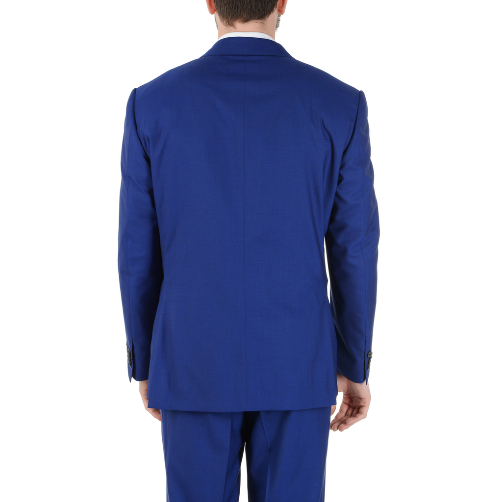 Abito da uomo Corneliani maniche lunghe blu Super 160's