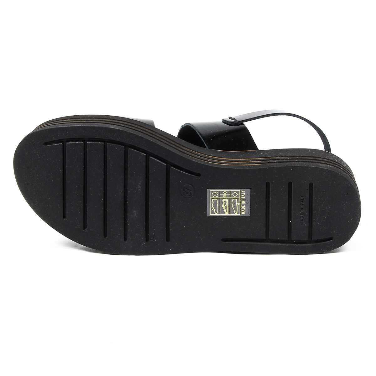 Sandalo flatform da donna V 1969 Italia