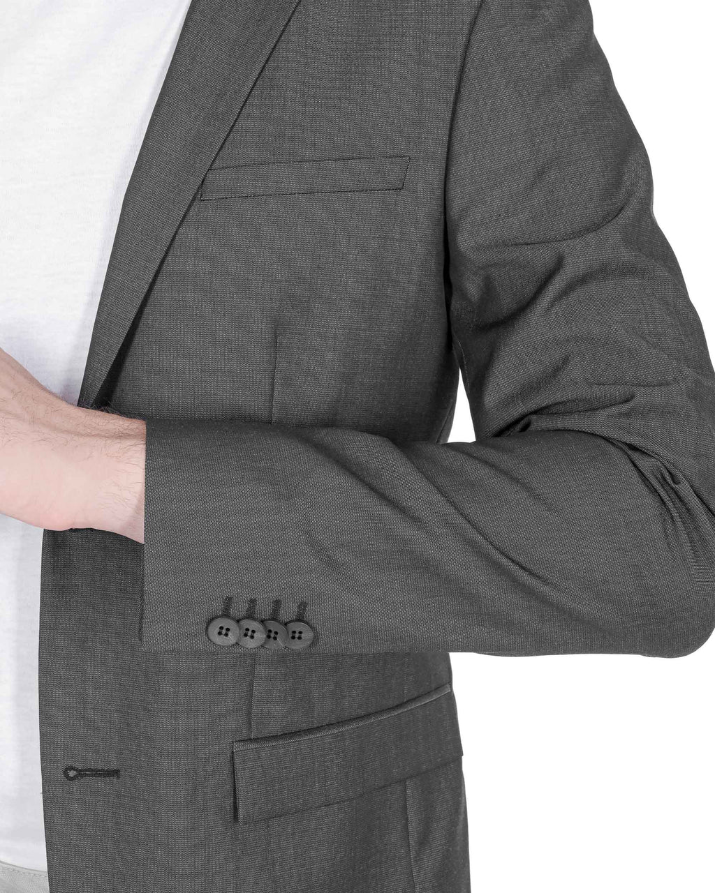 Calvin Klein Blazer da uomo grigio K1IK101603657