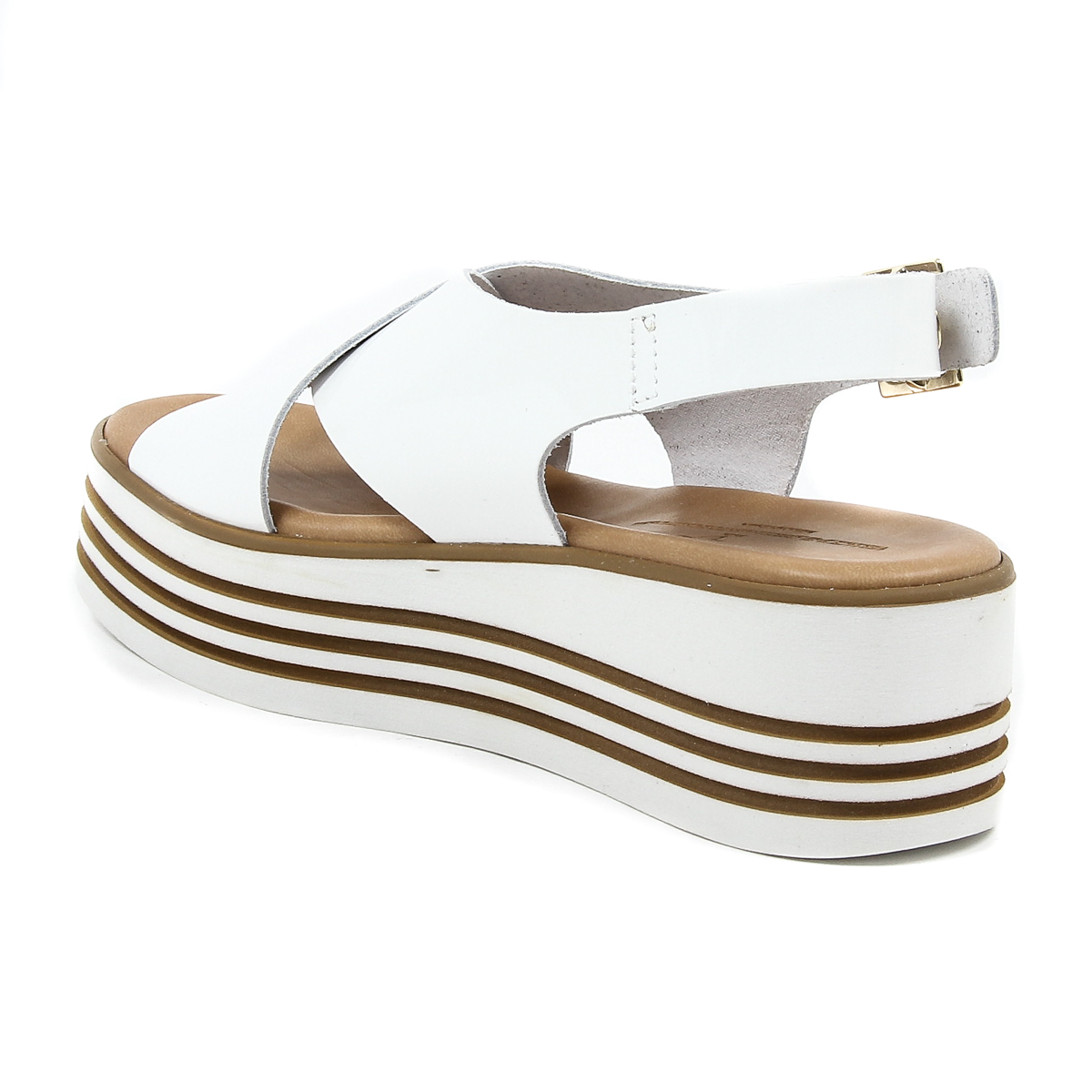 Sandalo flatform da donna V 1969 Italia
