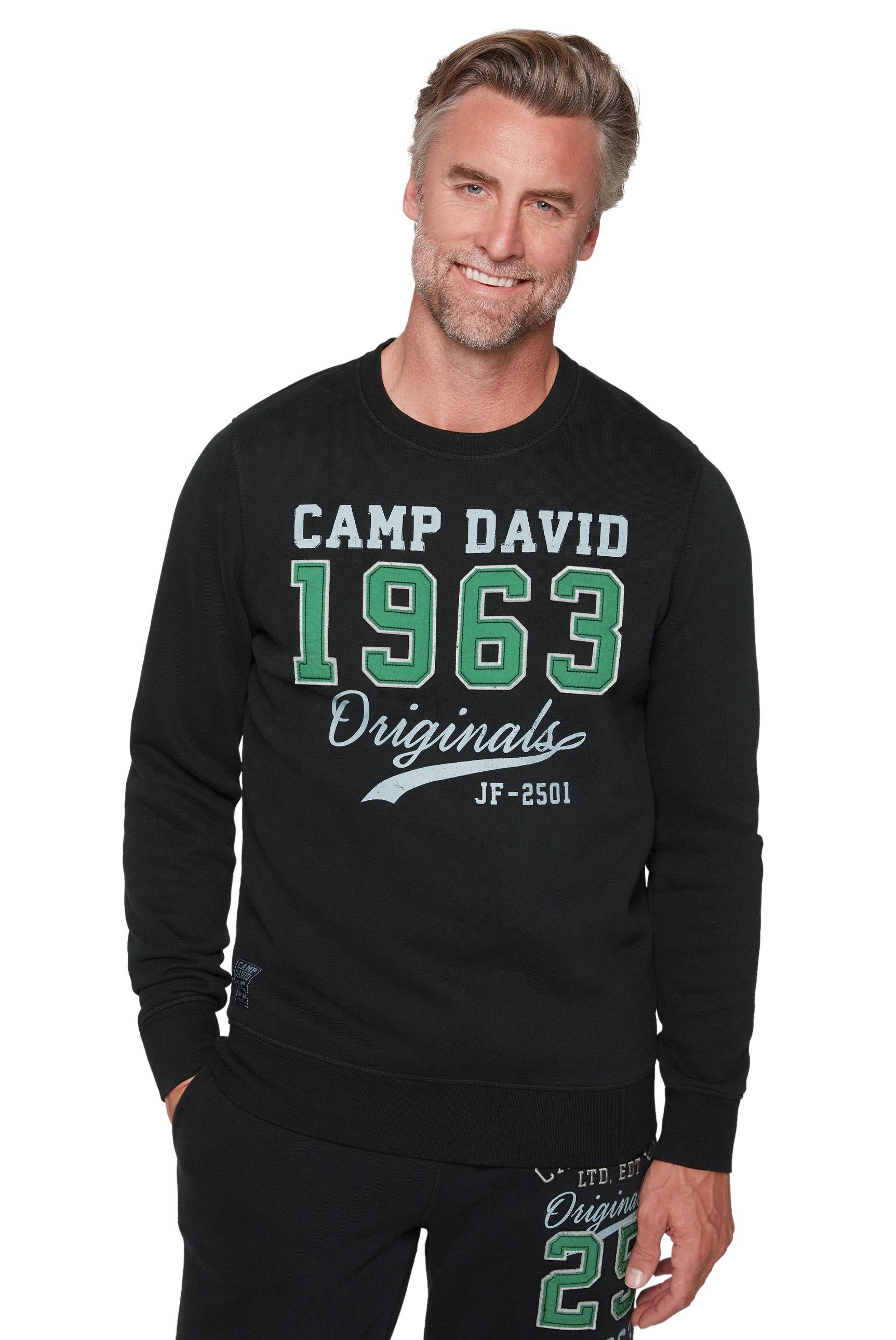 Felpa da uomo Camp David