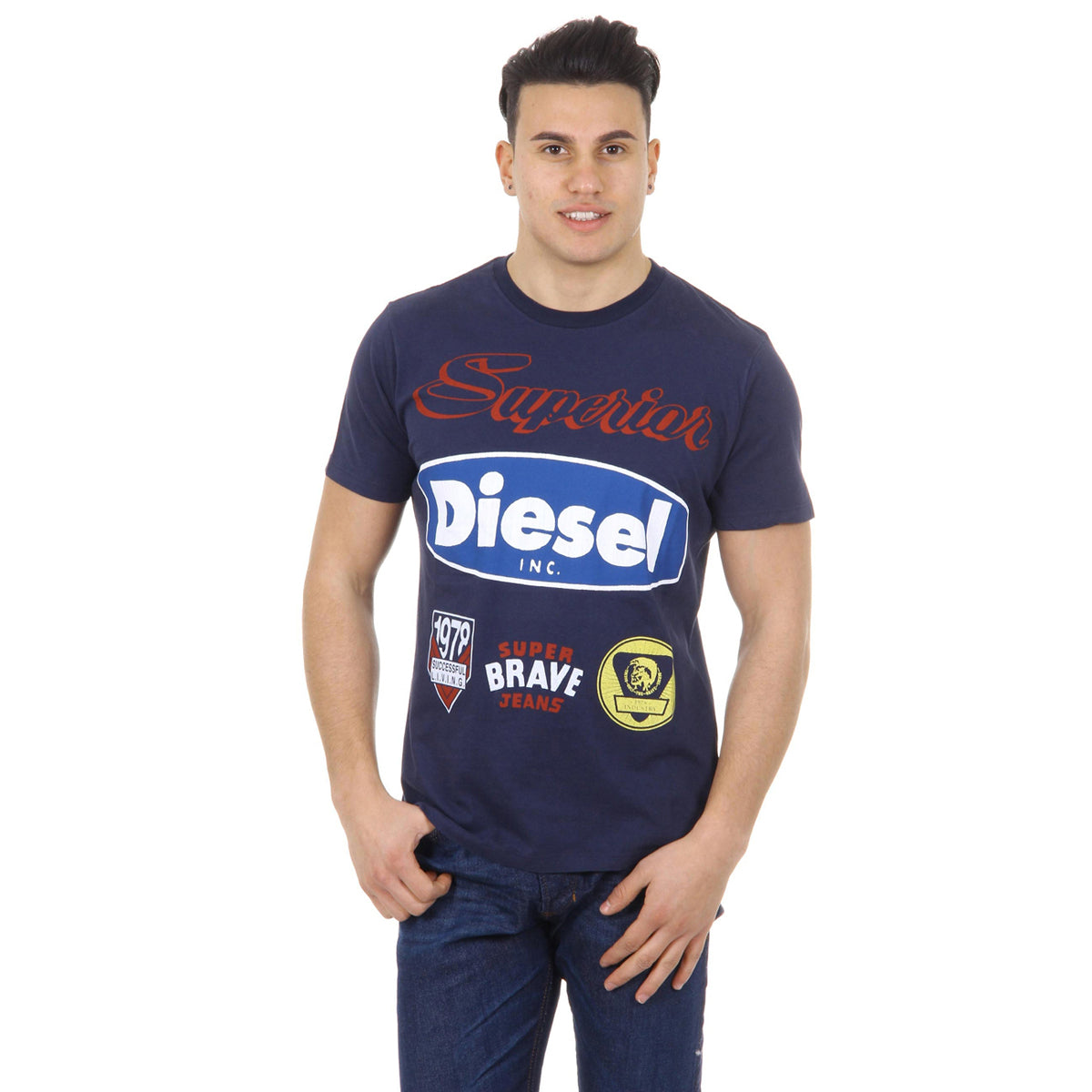 Maglietta da uomo Diesel T-CHRESTOS 00SGF8 0091B 81E