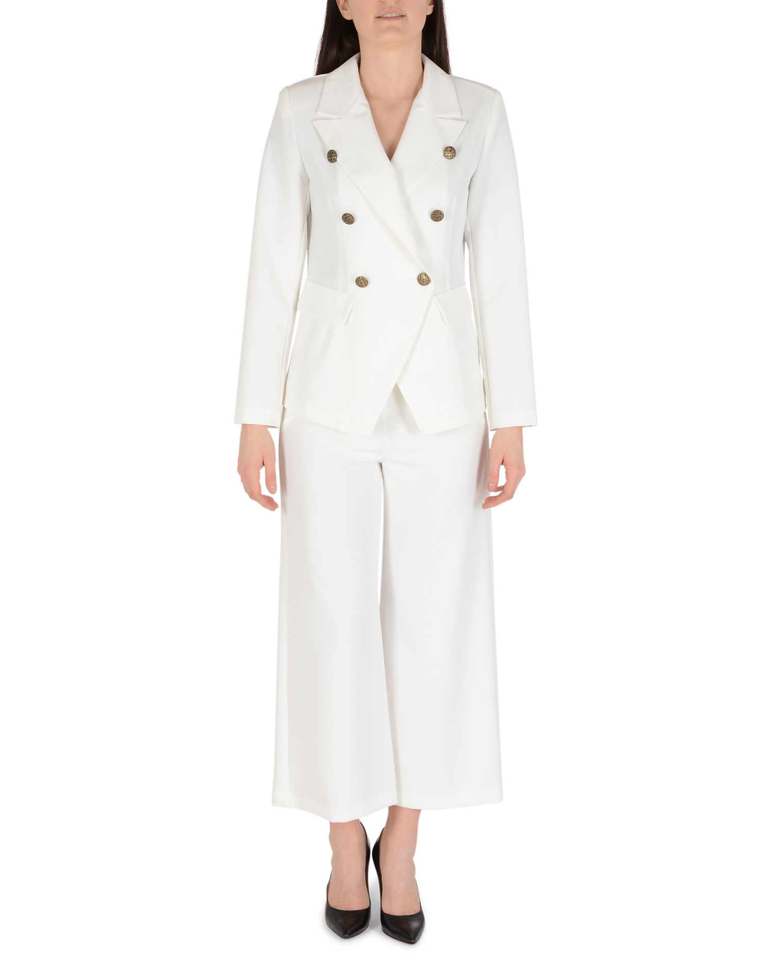 Pantalone Donna 19V69 Italia Bianco PANTALONE DOHA BIANCO