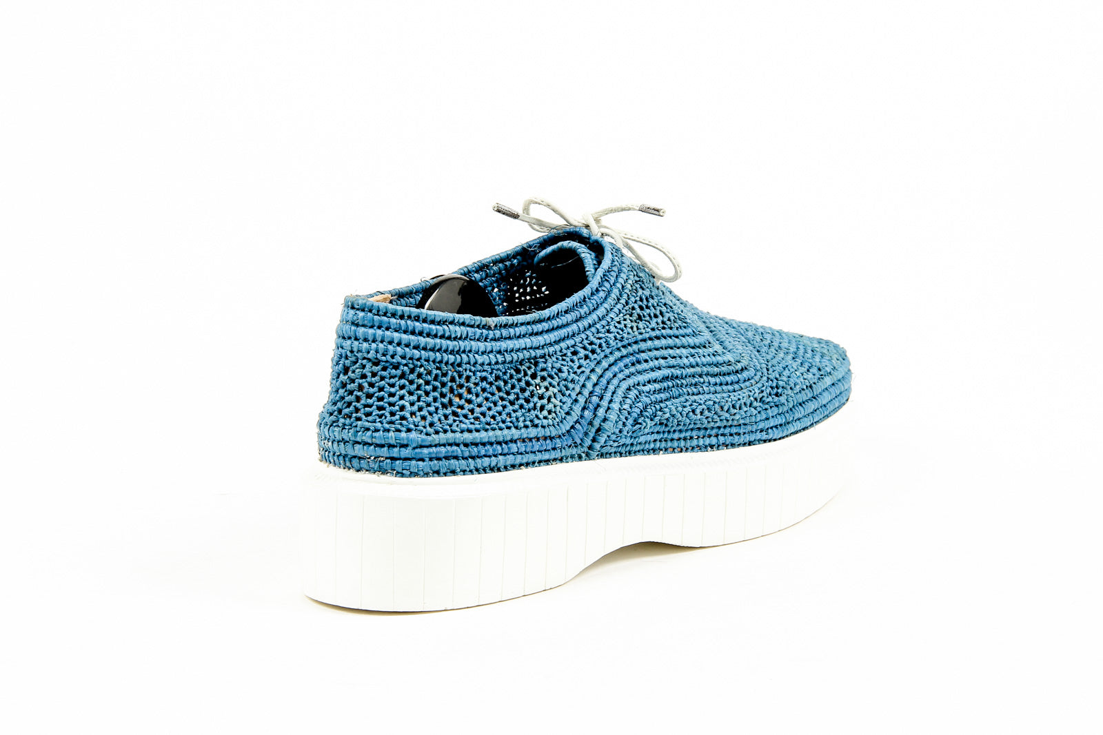 Sneaker da donna Robert Clergerie Paris POCO PAILLE BLEU DBL POUDRE