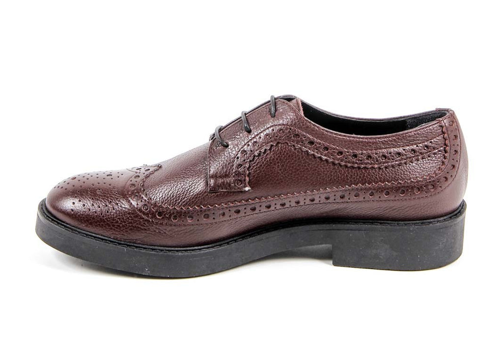 V 1969 Italia Scarpa Brogue Donna B1670 CERVO BORDEAUX
