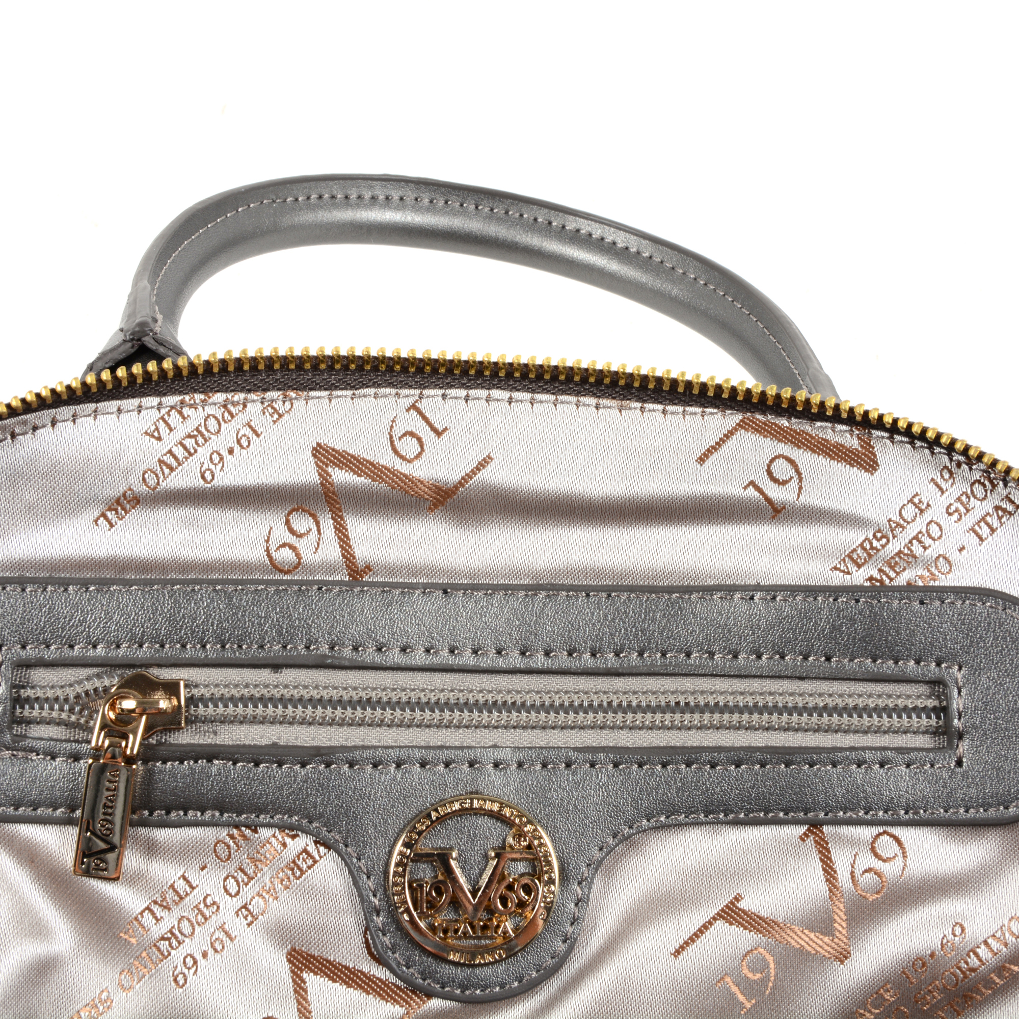 V 1969 Italia Borsa da donna argento CRETA