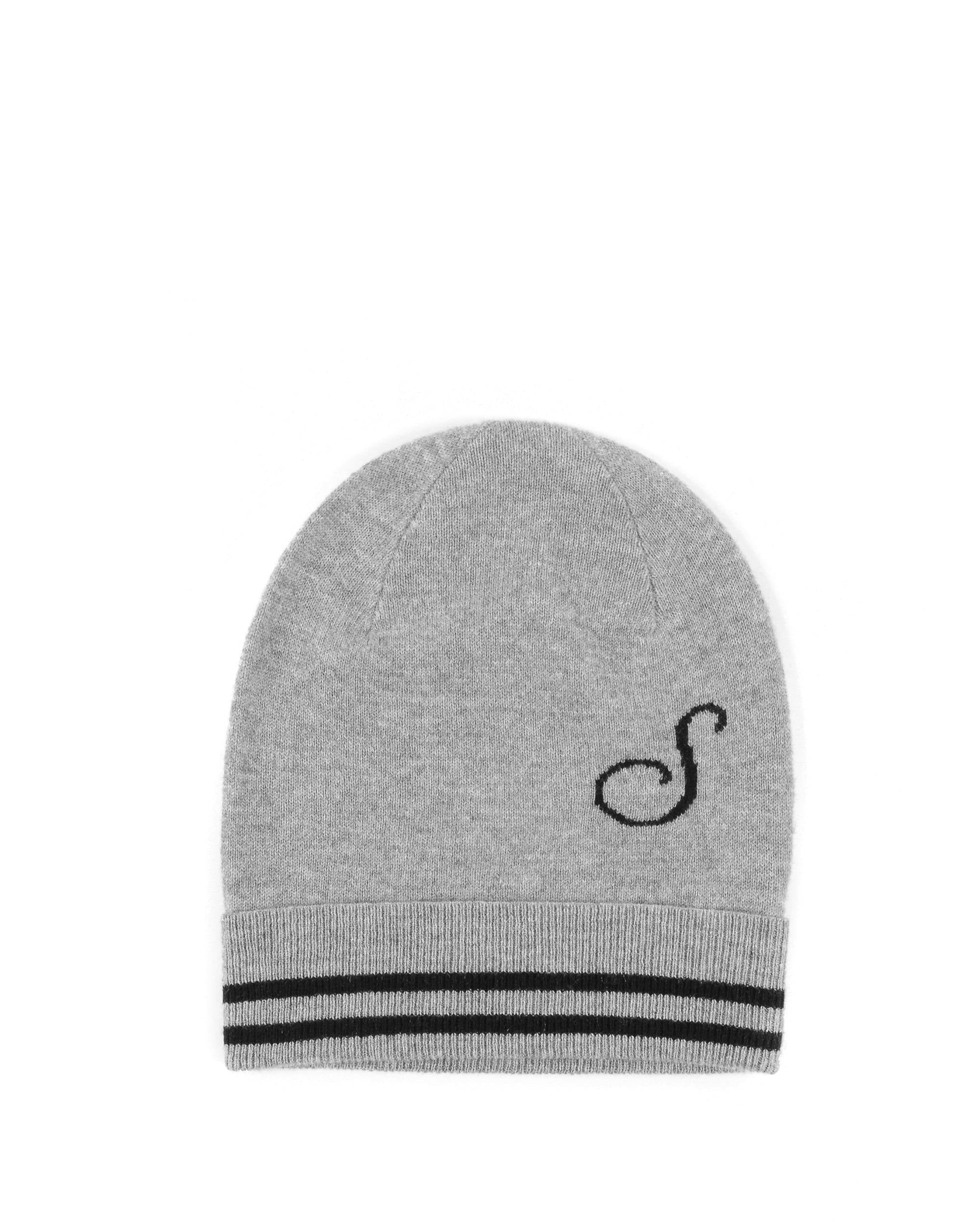 Berretto monogrammato Dee Ocleppo BRUNTSFIELD GREY S