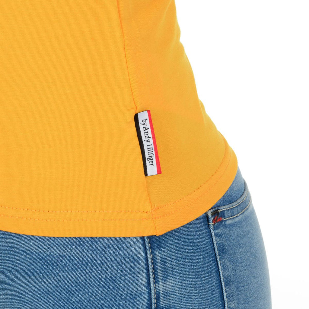 Andrew Charles By Andy Hilfiger T-shirt da donna TS501 03 1002 TARANA YELLOW S14