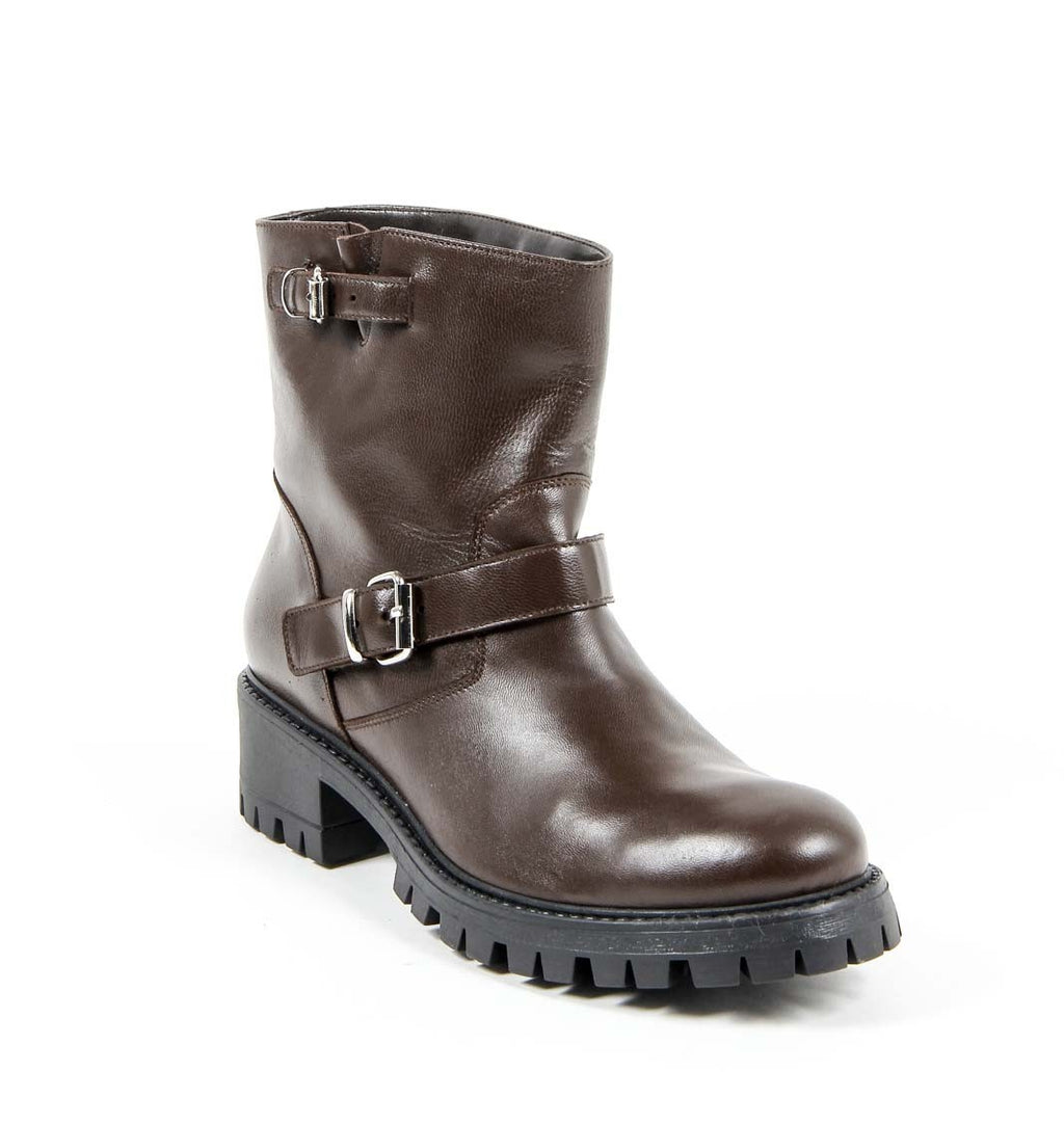 V 1969 Italia Womens Short Boot B1441 NAPPA T. MORO