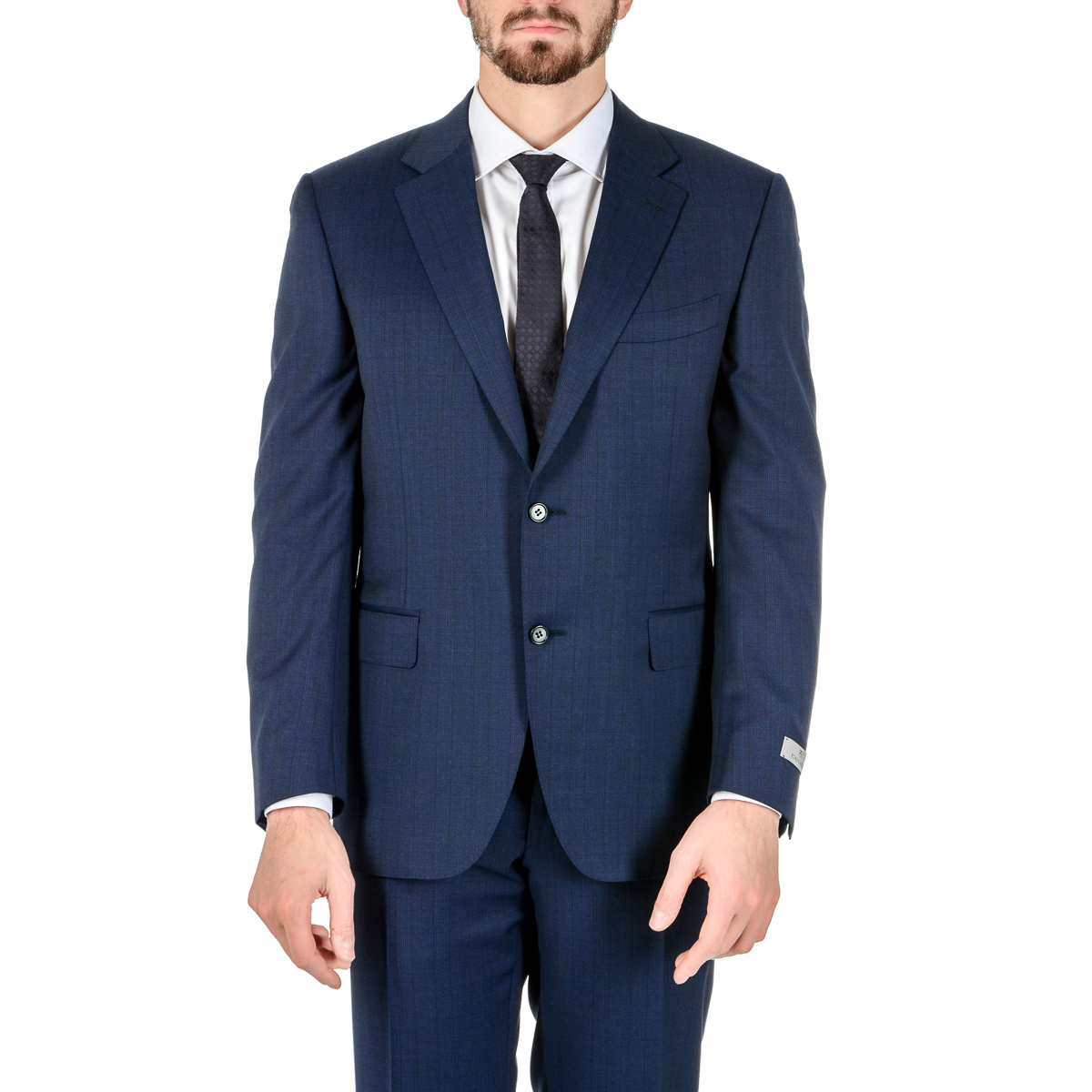 Abito da uomo Canali maniche lunghe blu