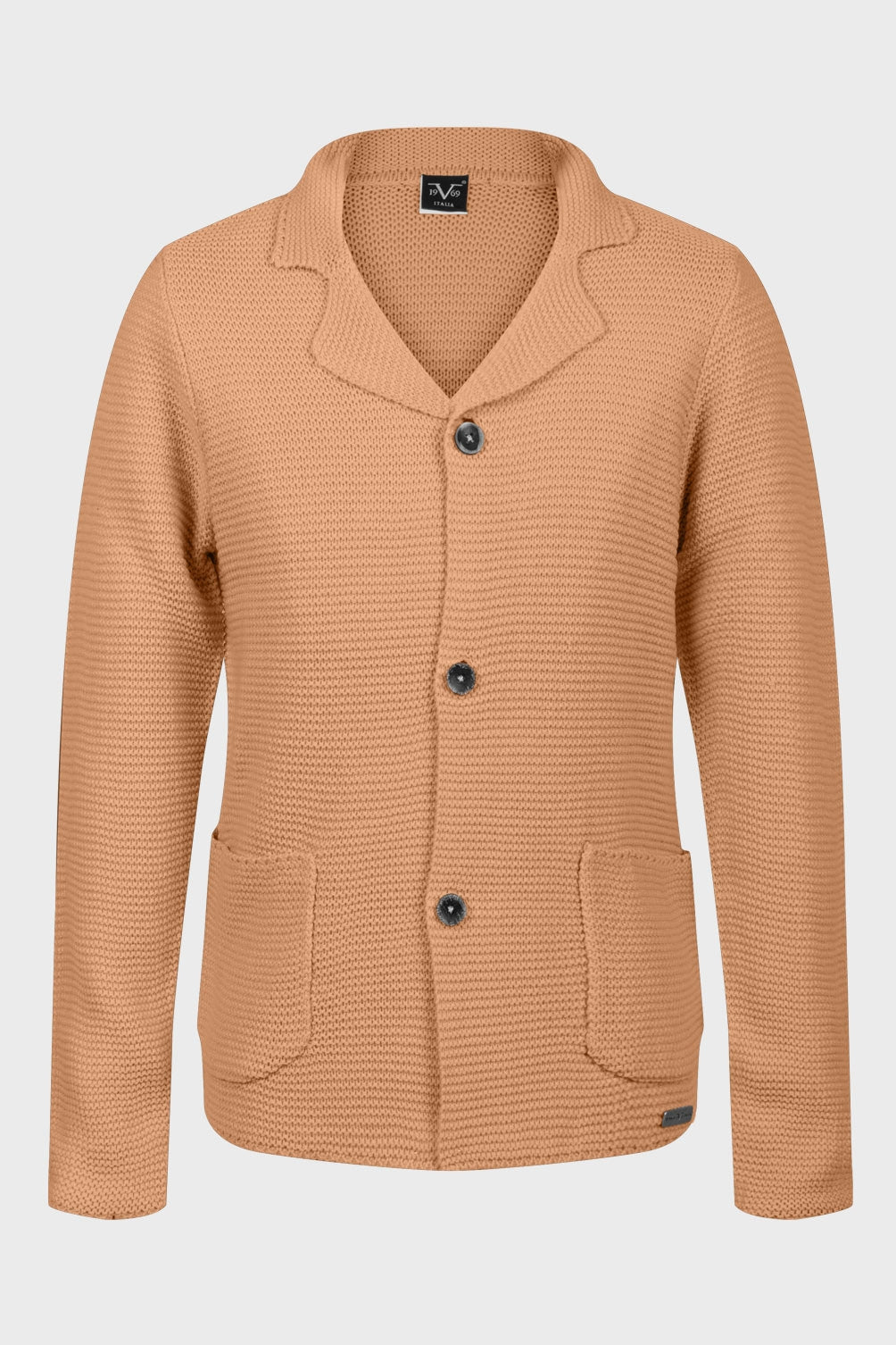 19V69 Italia Cardigan Uomo Marrone JOEY MARRONE CHIARO