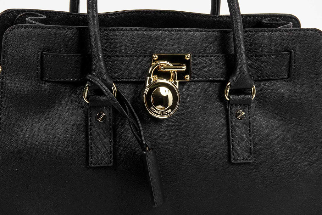 Borsa a mano grande in pelle Hamilton da donna Michael Kors