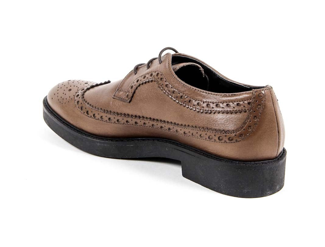 V 1969 Italia Womens Brogue Shoe B1670 VITELLO BROWN