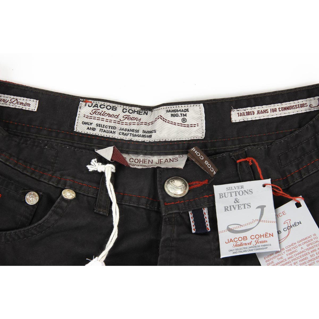 Pantaloni da uomo Jacob Cohen J688 COOL ANTRASIT