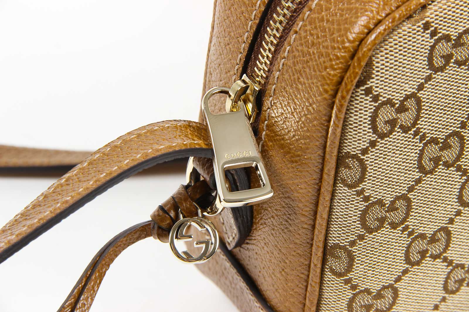Borsa a mano Gucci Bree Original GG Canvas Mini Messenger da donna