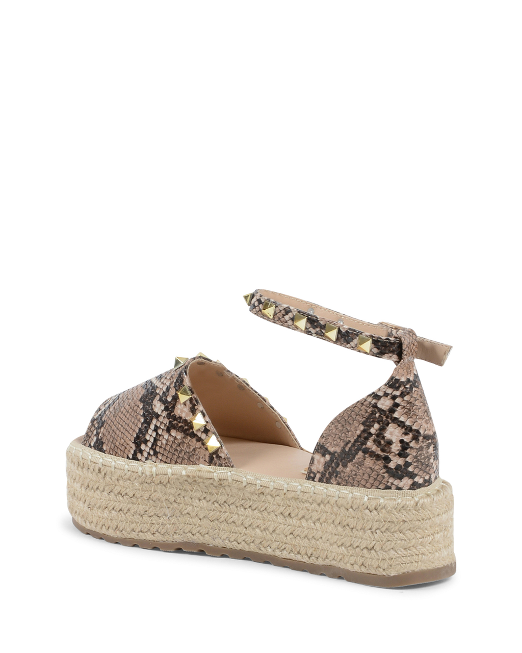 19V69 Italia Sandalo con plateau e espadrillas da donna Multicolore V29 SNAKE