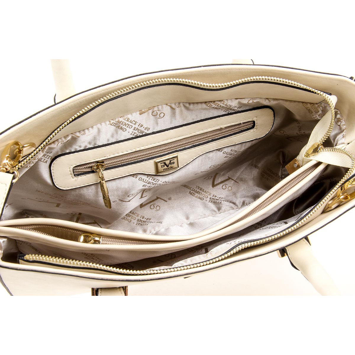 V 1969 Italia Borsa da donna V1969007 BEIGE