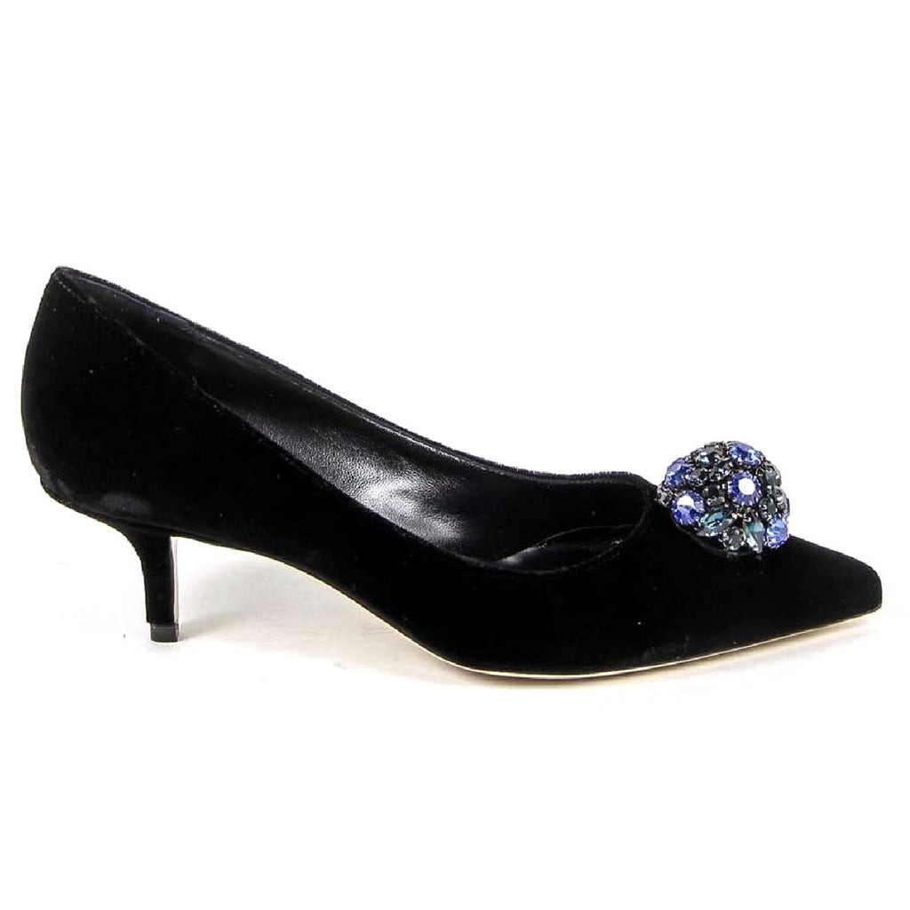 Décolleté da donna V 1969 Italia 3106153 VELLUTO NERO