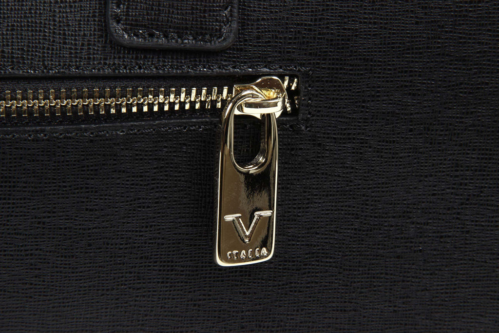 Borsa da donna V 1969 Italia V006 SAFFIANO NERO
