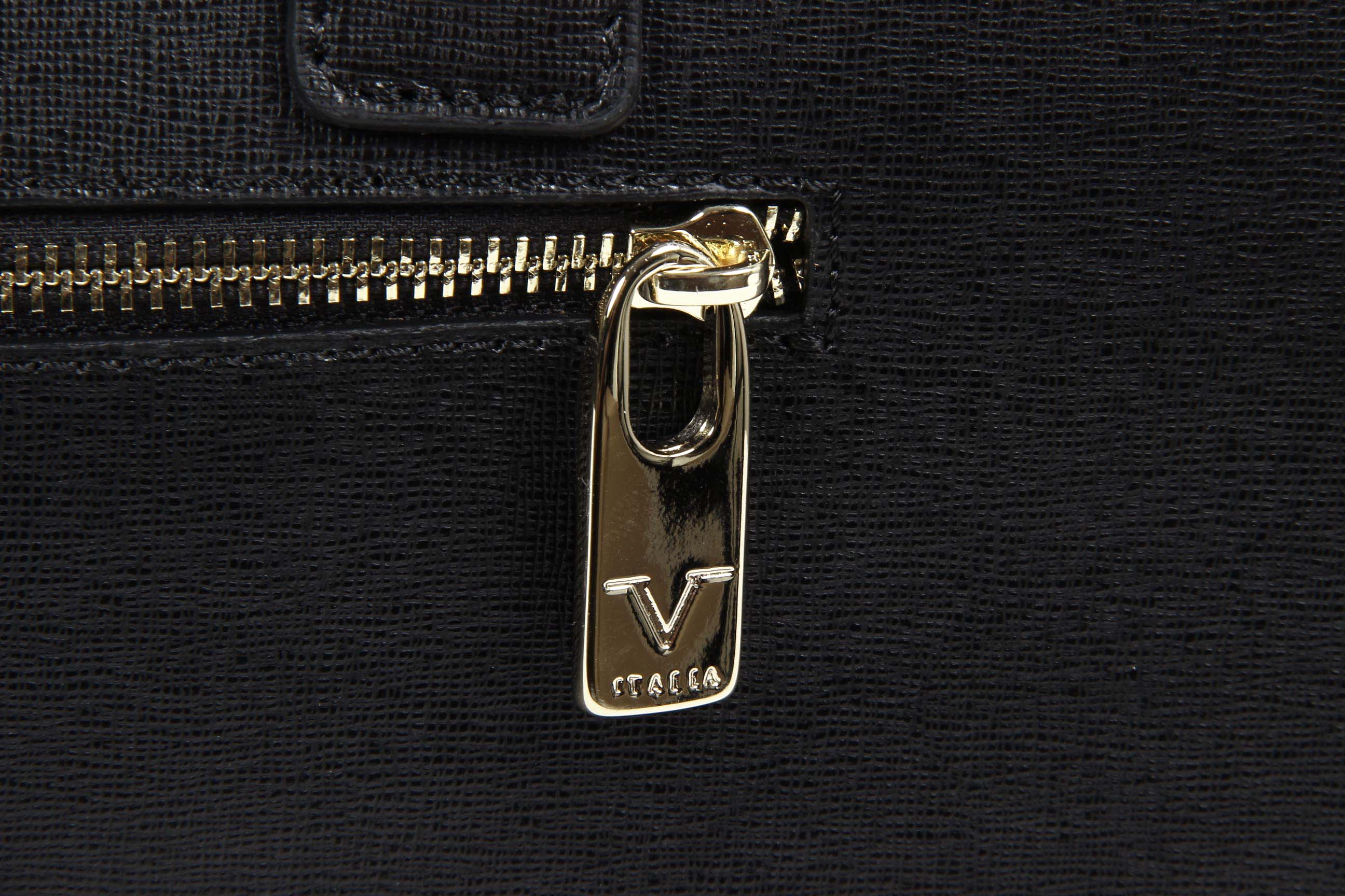 Borsa da donna V 1969 Italia V006 SAFFIANO NERO
