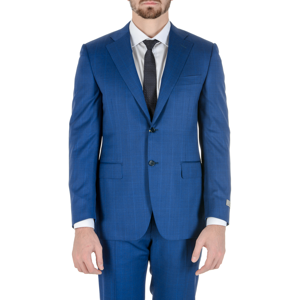 Abito da uomo Canali maniche lunghe blu