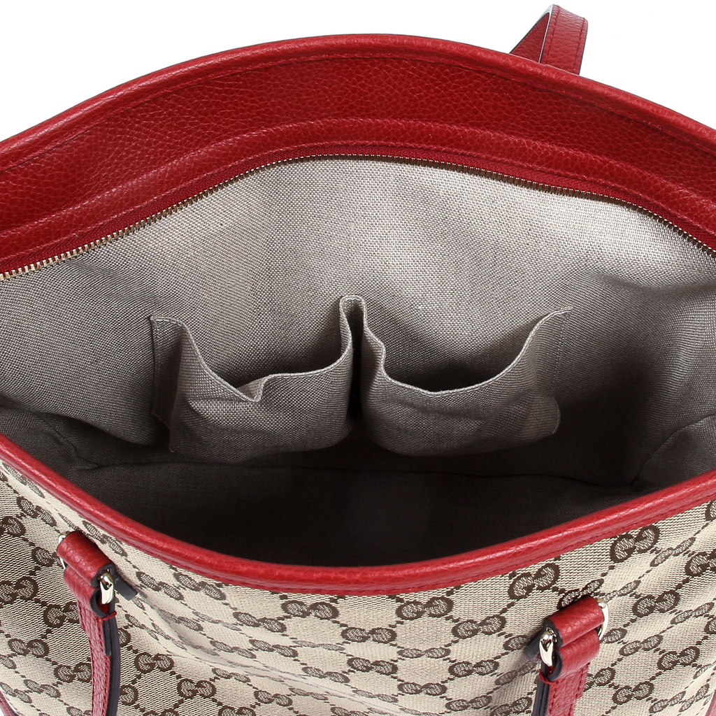 Borsa a mano da donna Gucci GG Guccissima rossa 449242 8606