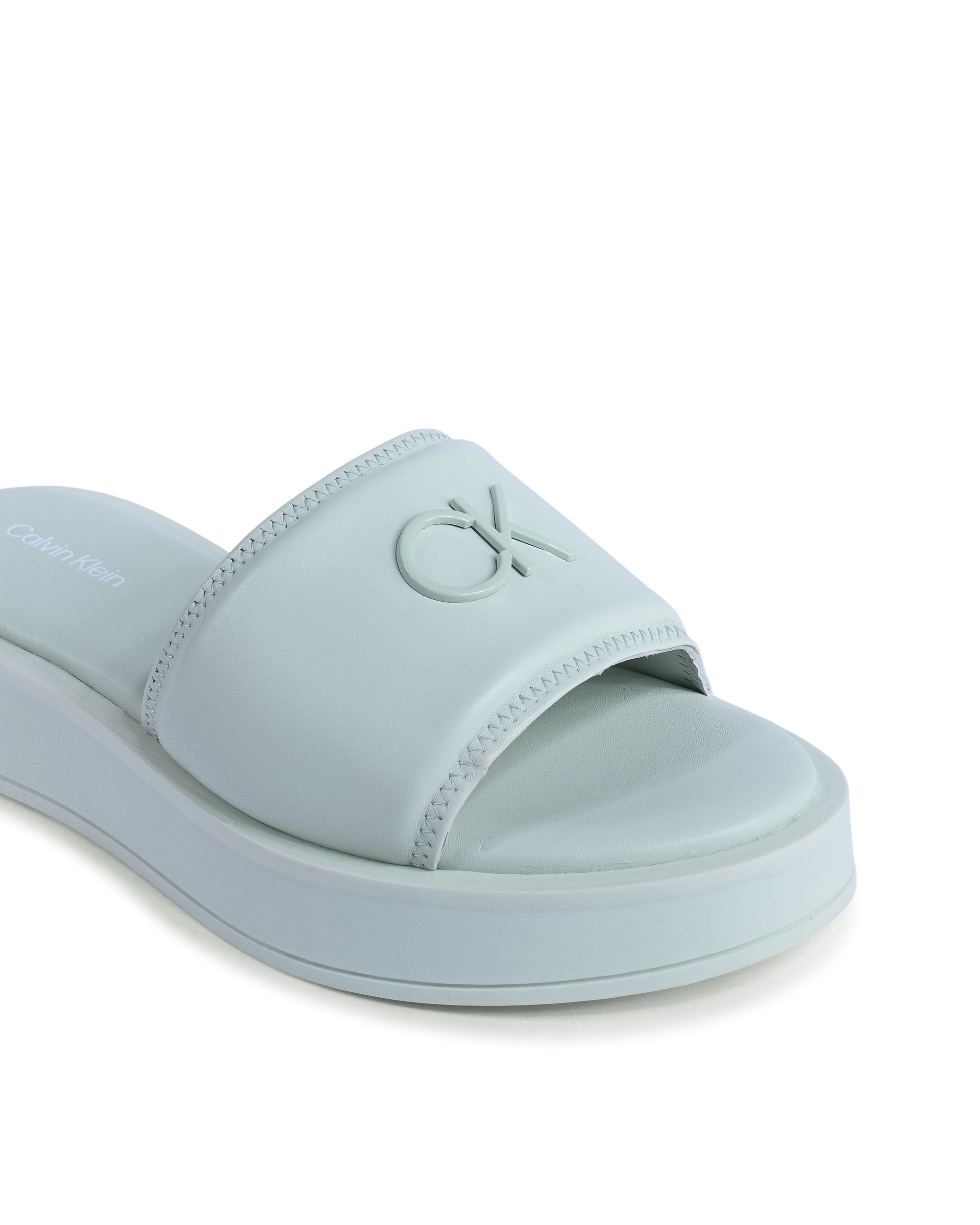 Calvin Klein Sandalo da donna verde HW0HW02049LIA