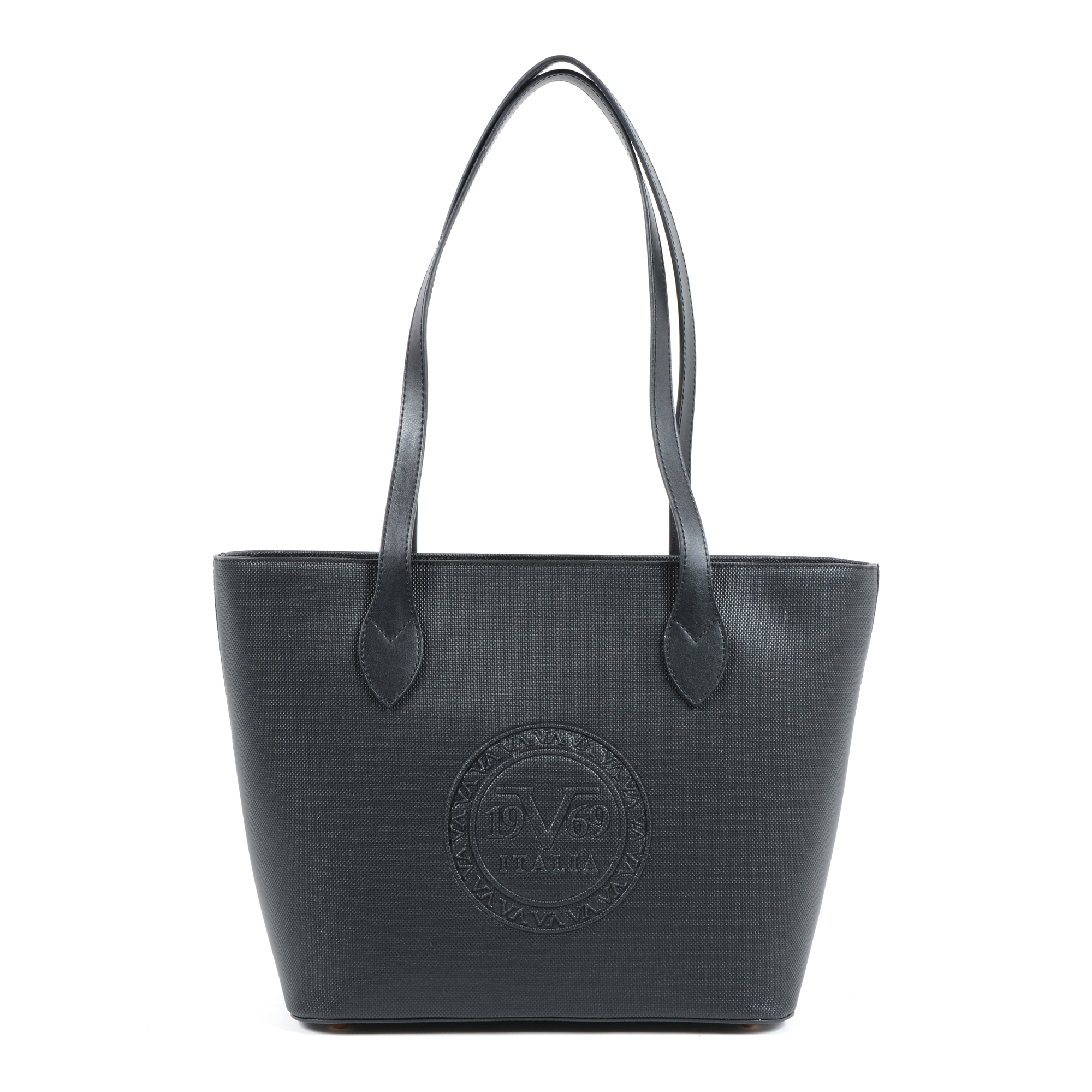 Borsa a mano da donna V Italia nera 3301 NERO