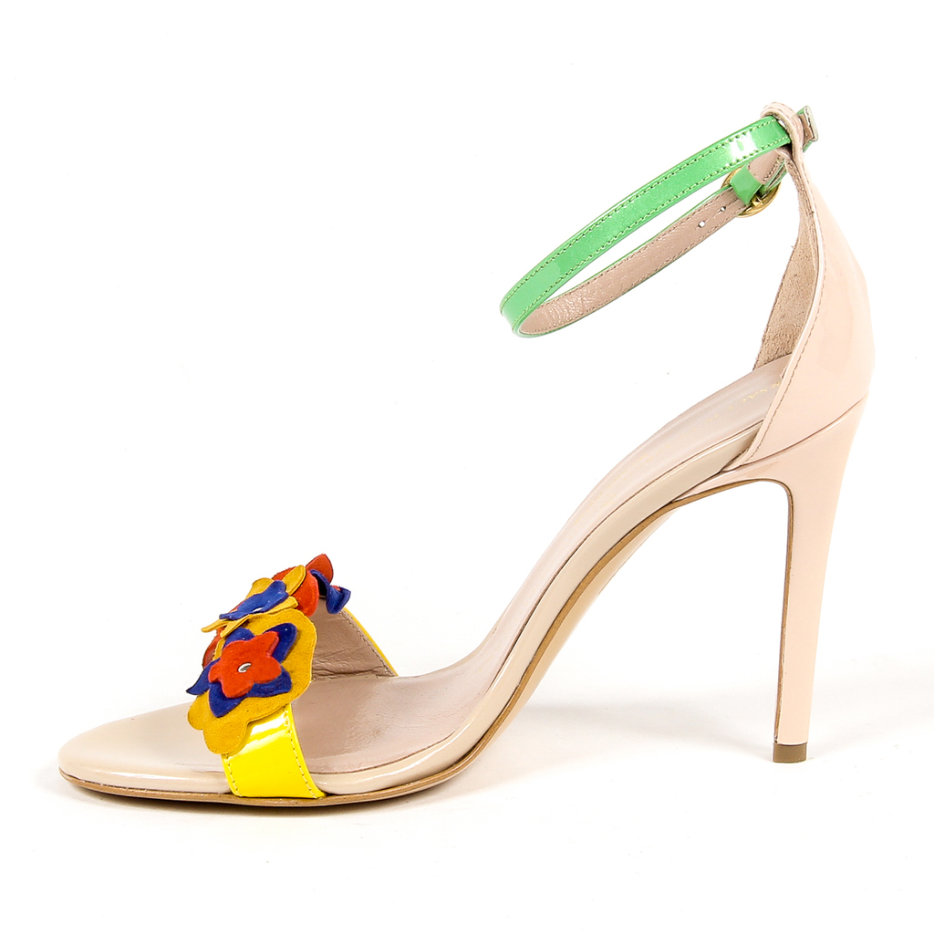 V 1969 Italia Sandalo con cinturino alla caviglia da donna Multicolor CATALINA