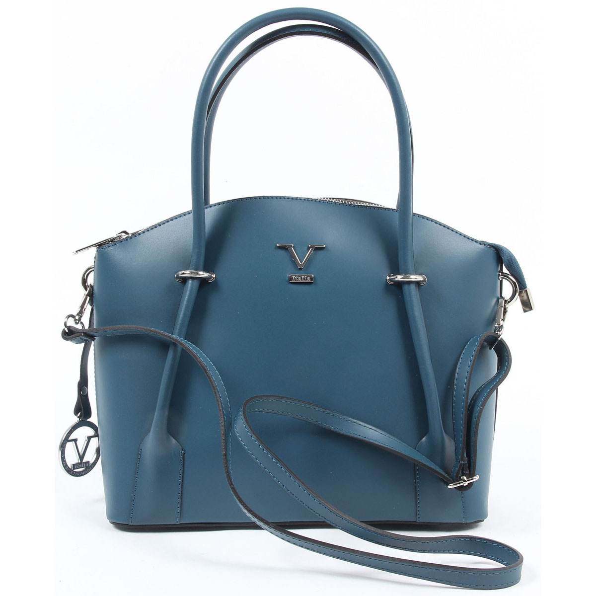Borsa da donna V 1969 Italia V003-S RUGA PETROLIO