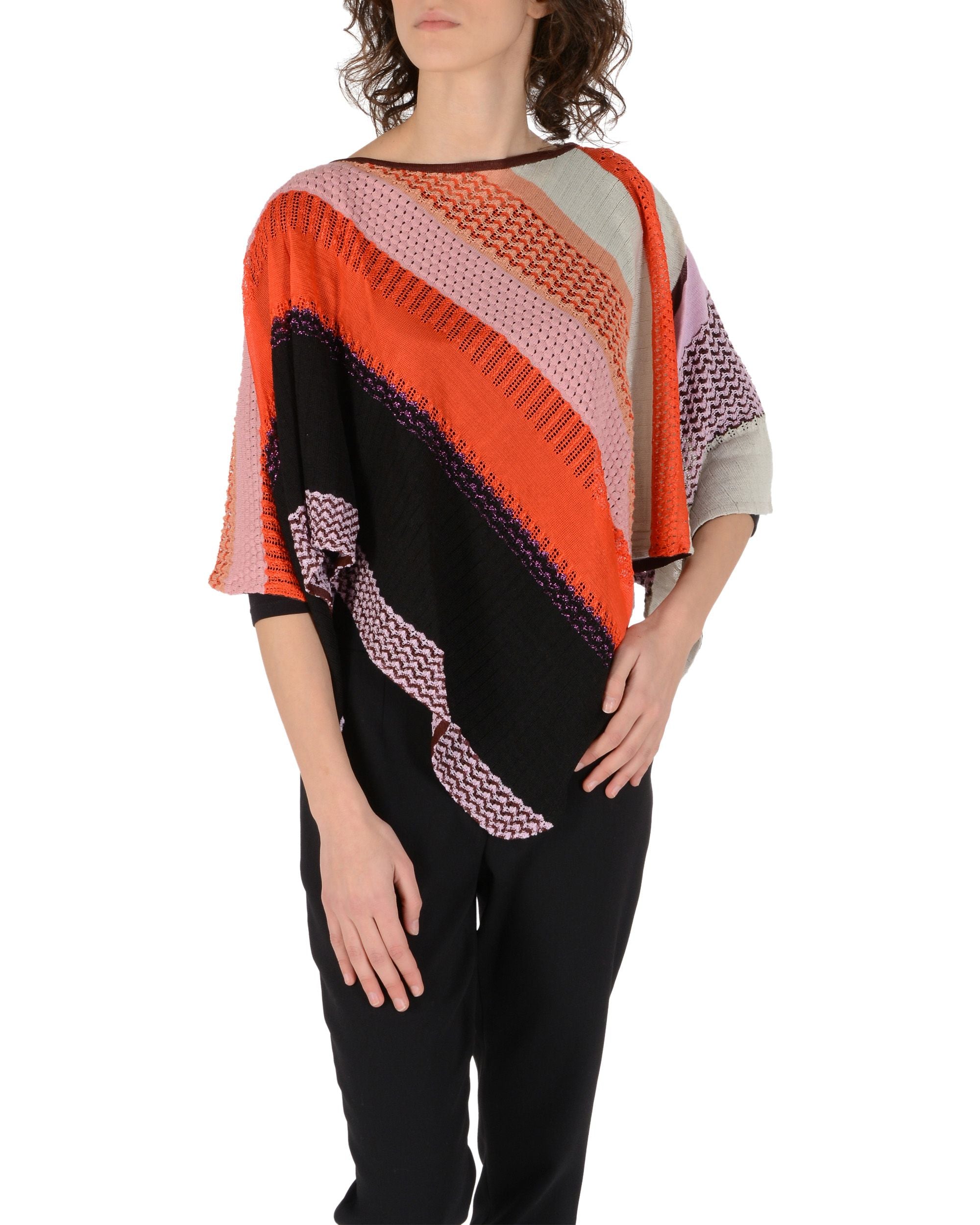 Missoni Donna Poncho Multicolore POI1WMD67290003