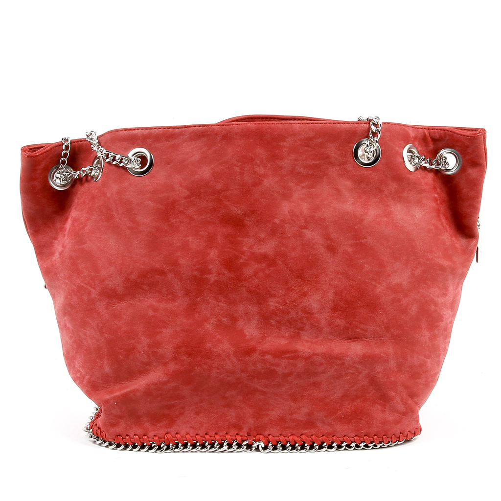Borsa a mano da donna Andrew Charles rossa KIARA