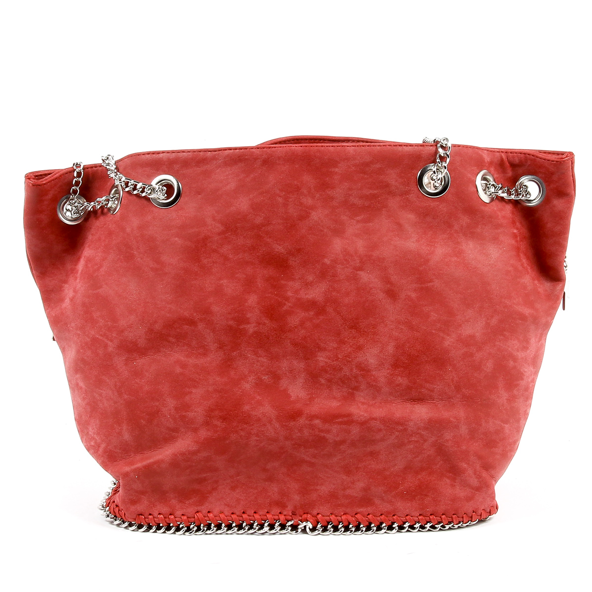 Borsa a mano da donna Andrew Charles rossa KIARA