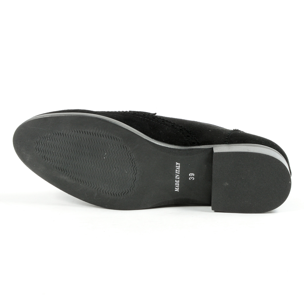 V 1969 Italia Scarpa stringata da donna nera SULLY