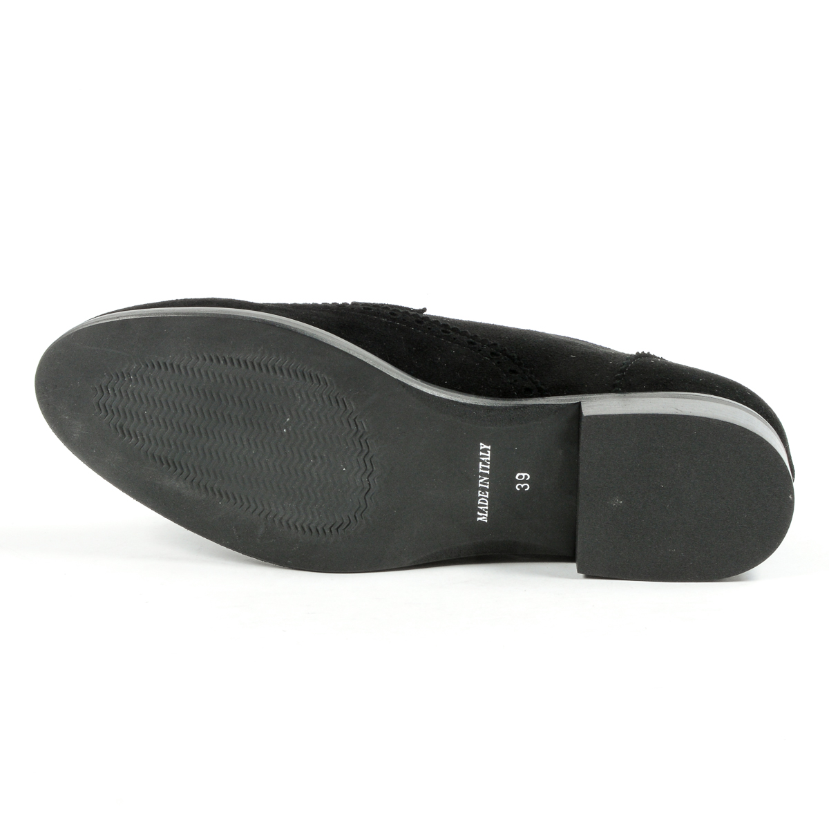 V 1969 Italia Scarpa stringata da donna nera SULLY