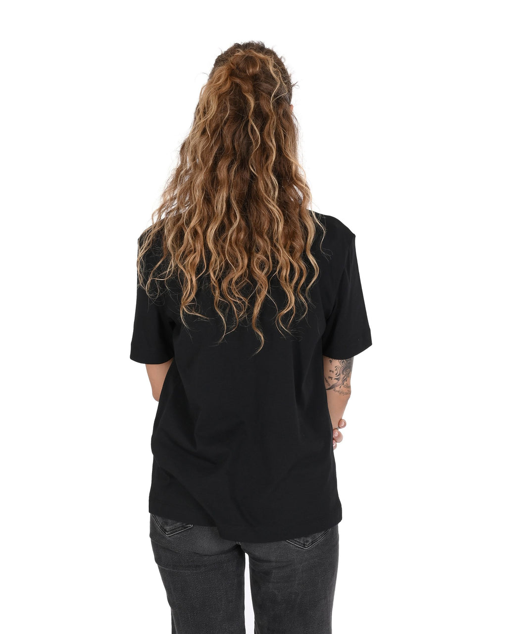 T-shirt da donna Love Moschino W 4 H06 14 M 3517 C74 NERO