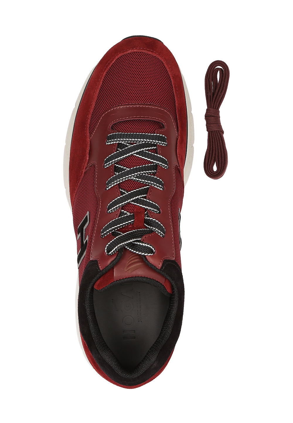 Hogan Sneaker Uomo Rosso Scuro HXM2540S42099J01788