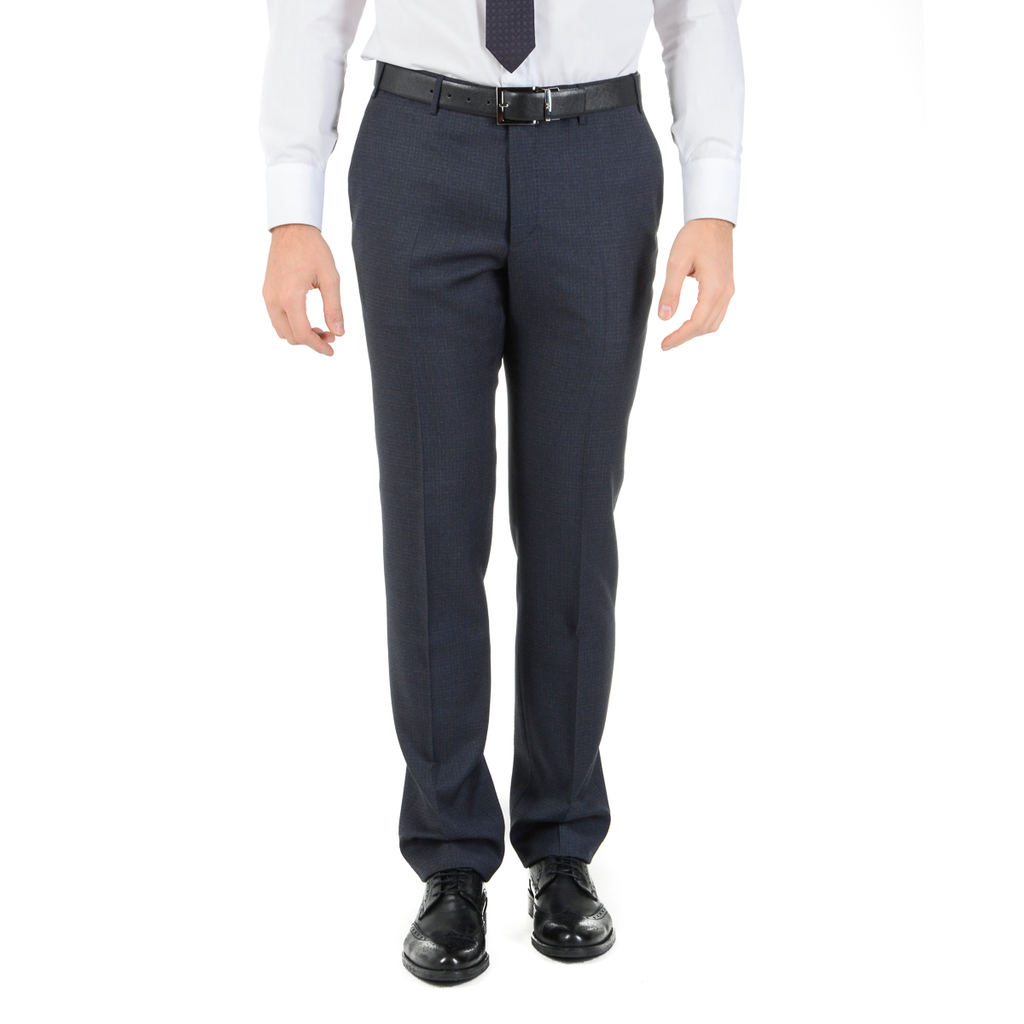 Abito da uomo Corneliani a maniche lunghe grigio scuro Super 110's